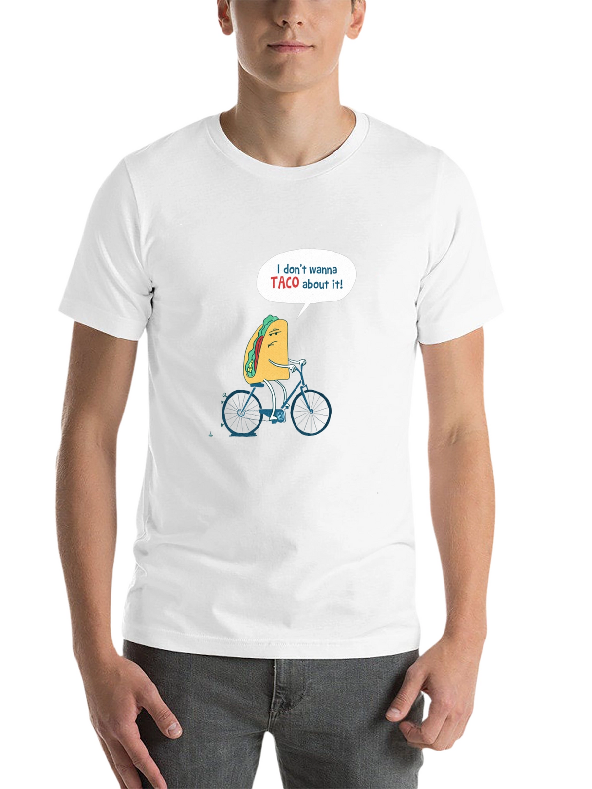Taco Bike Funny T-Shirt