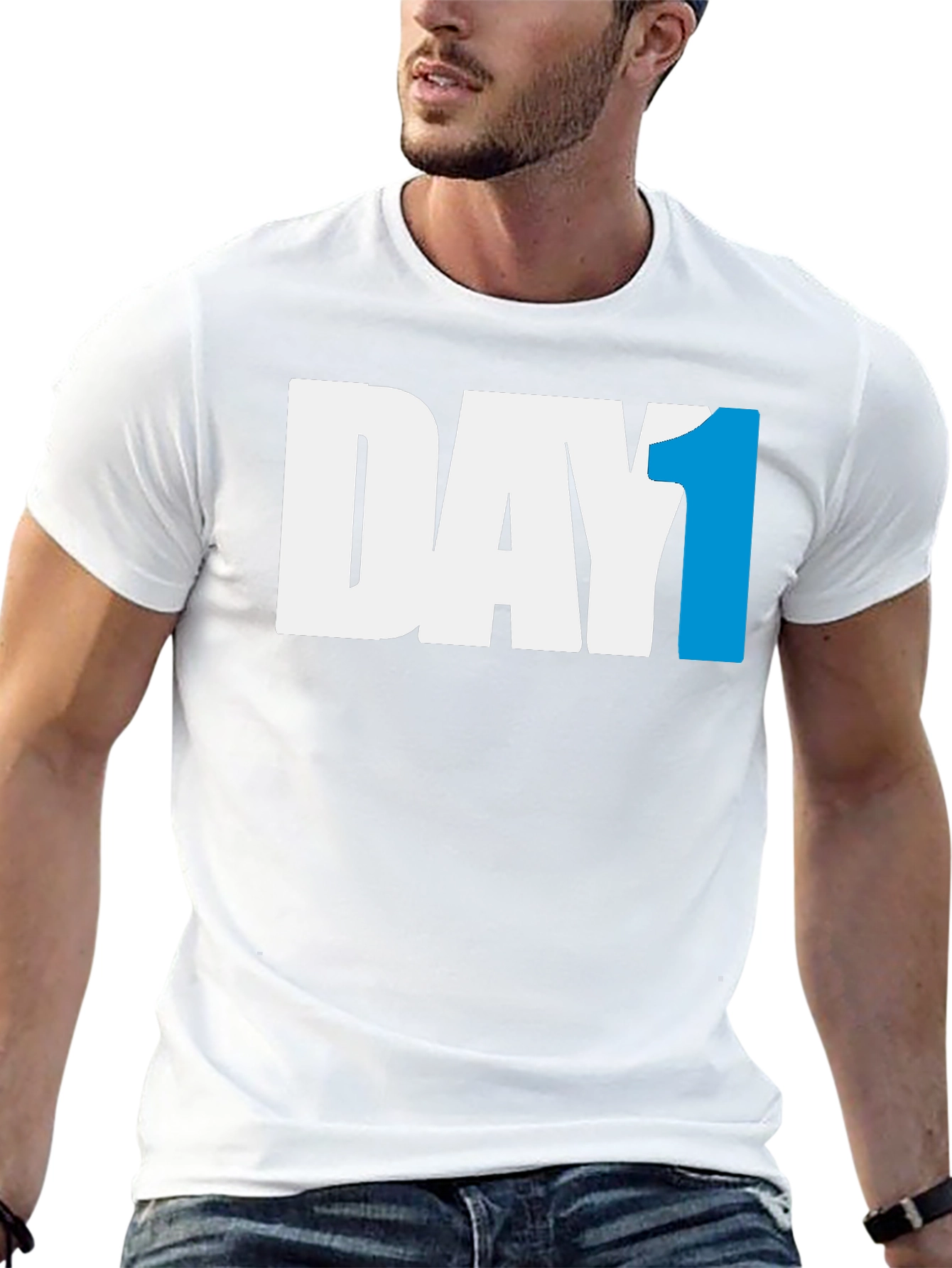 Day 1 T-Shirt - Bold Graphic Tee