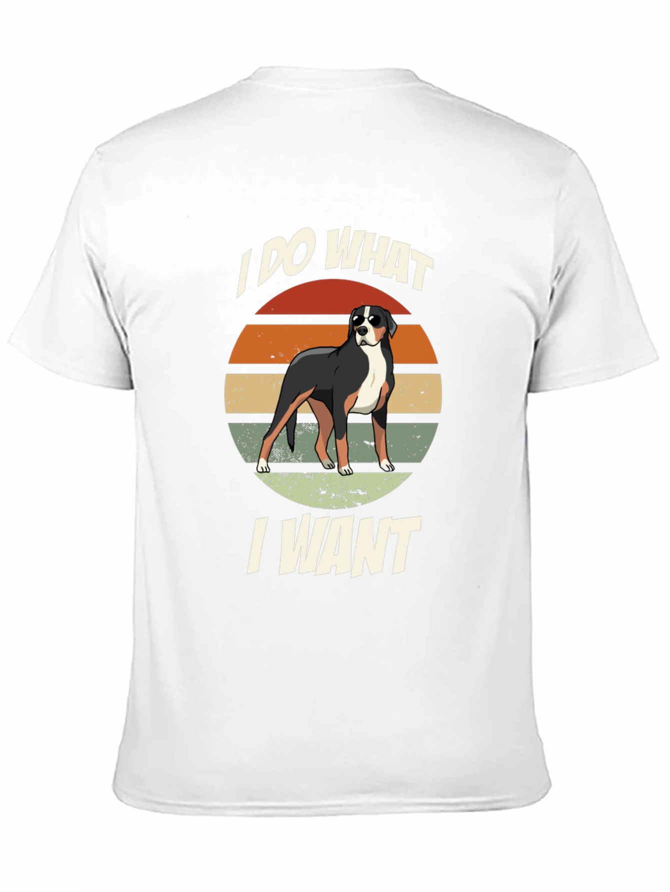 I DO WHAT I WANT Dog Graphic T-Shirt