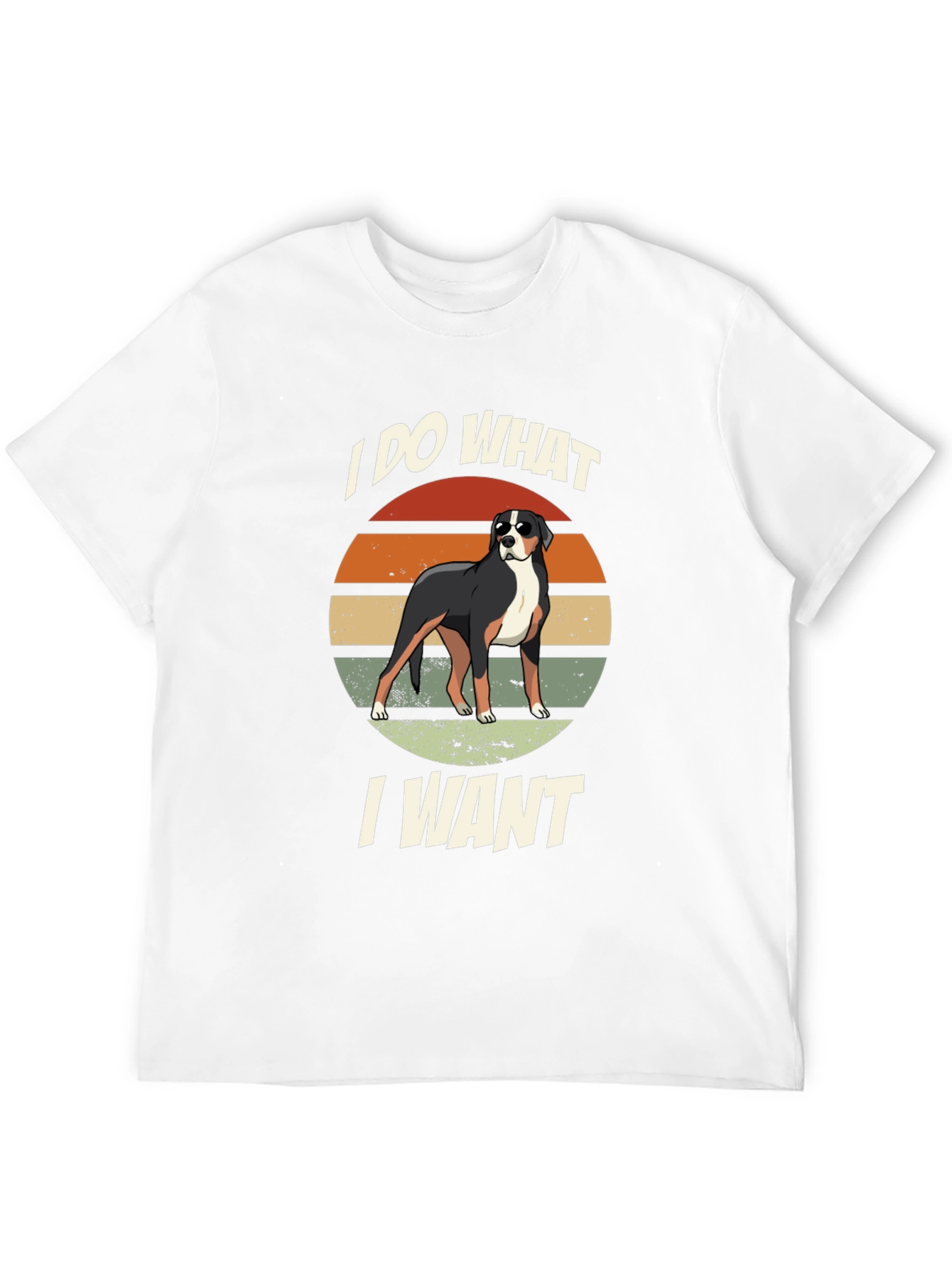 I DO WHAT I WANT Dog Graphic T-Shirt