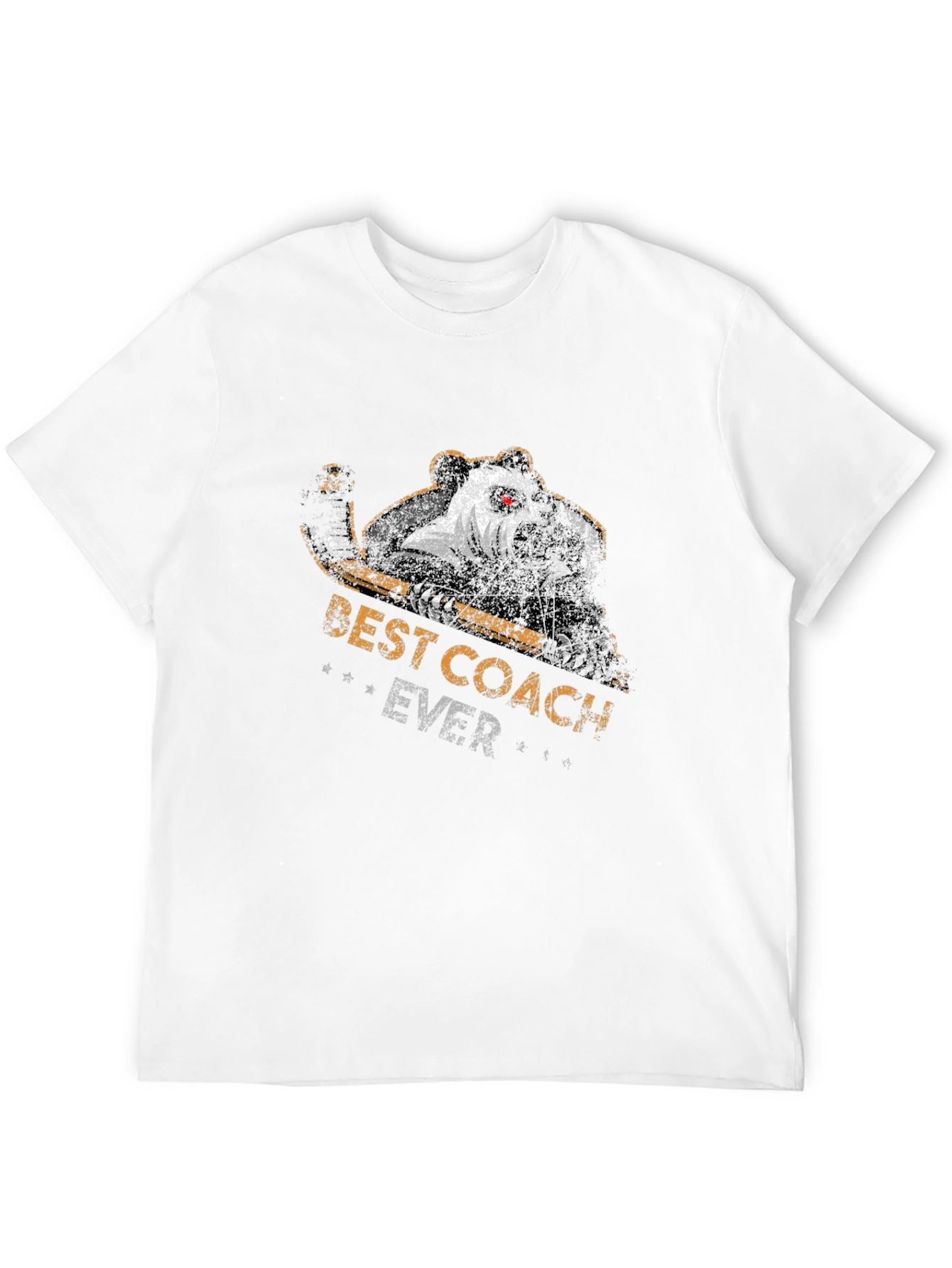Best Coach Ever Panda Graphic T-Shirt