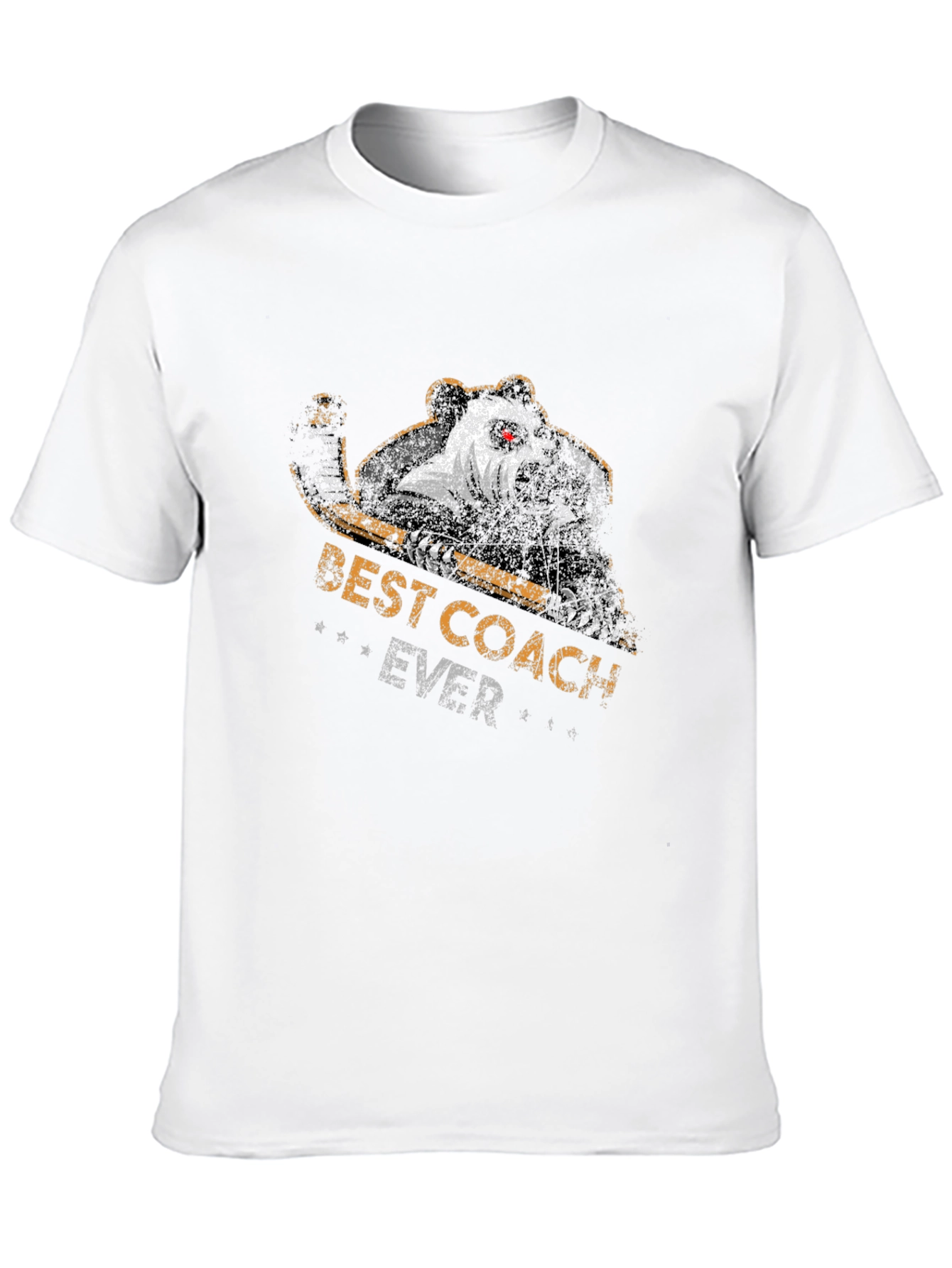 Best Coach Ever Panda Graphic T-Shirt