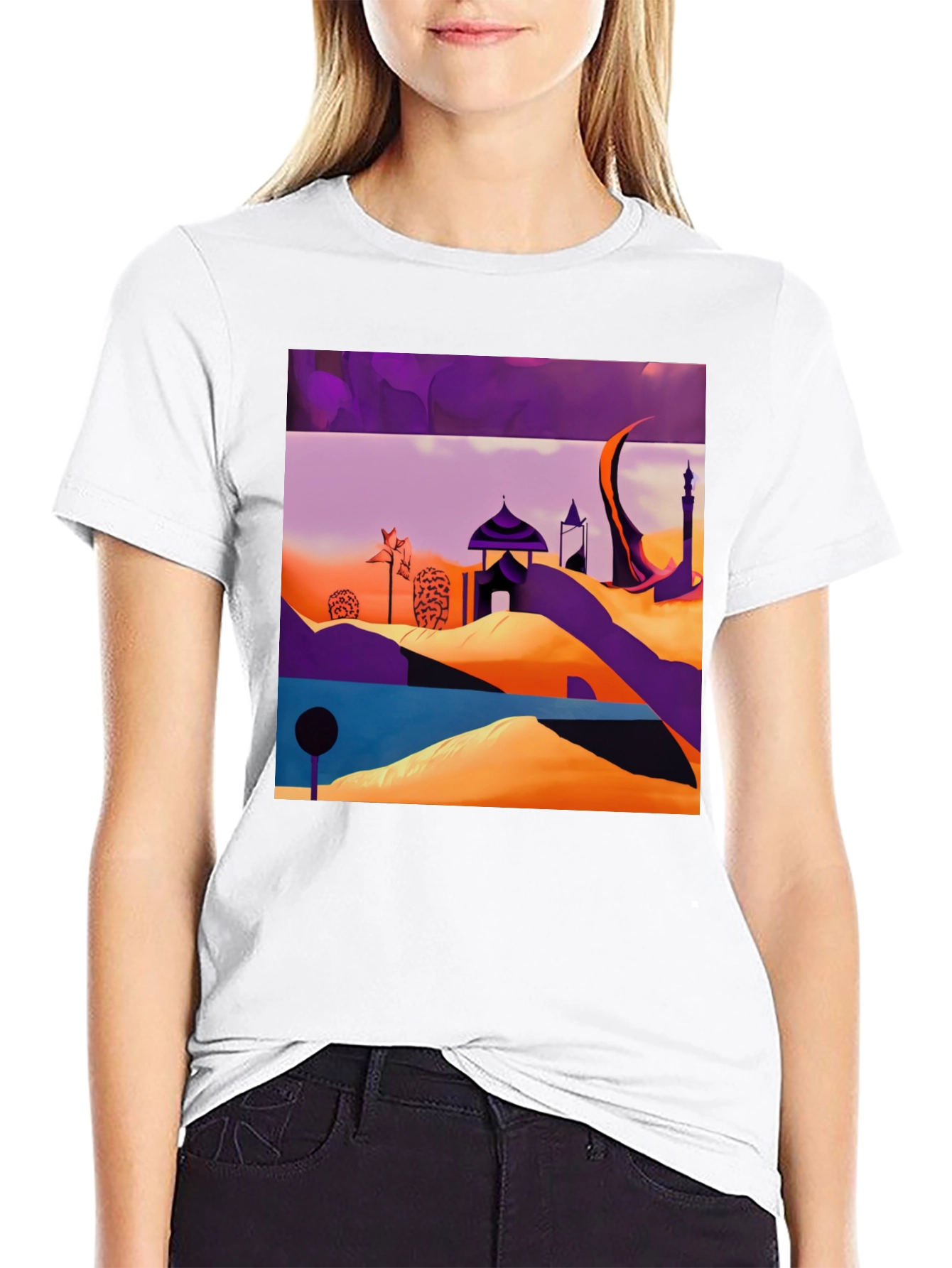 Abstract Desert T-Shirt