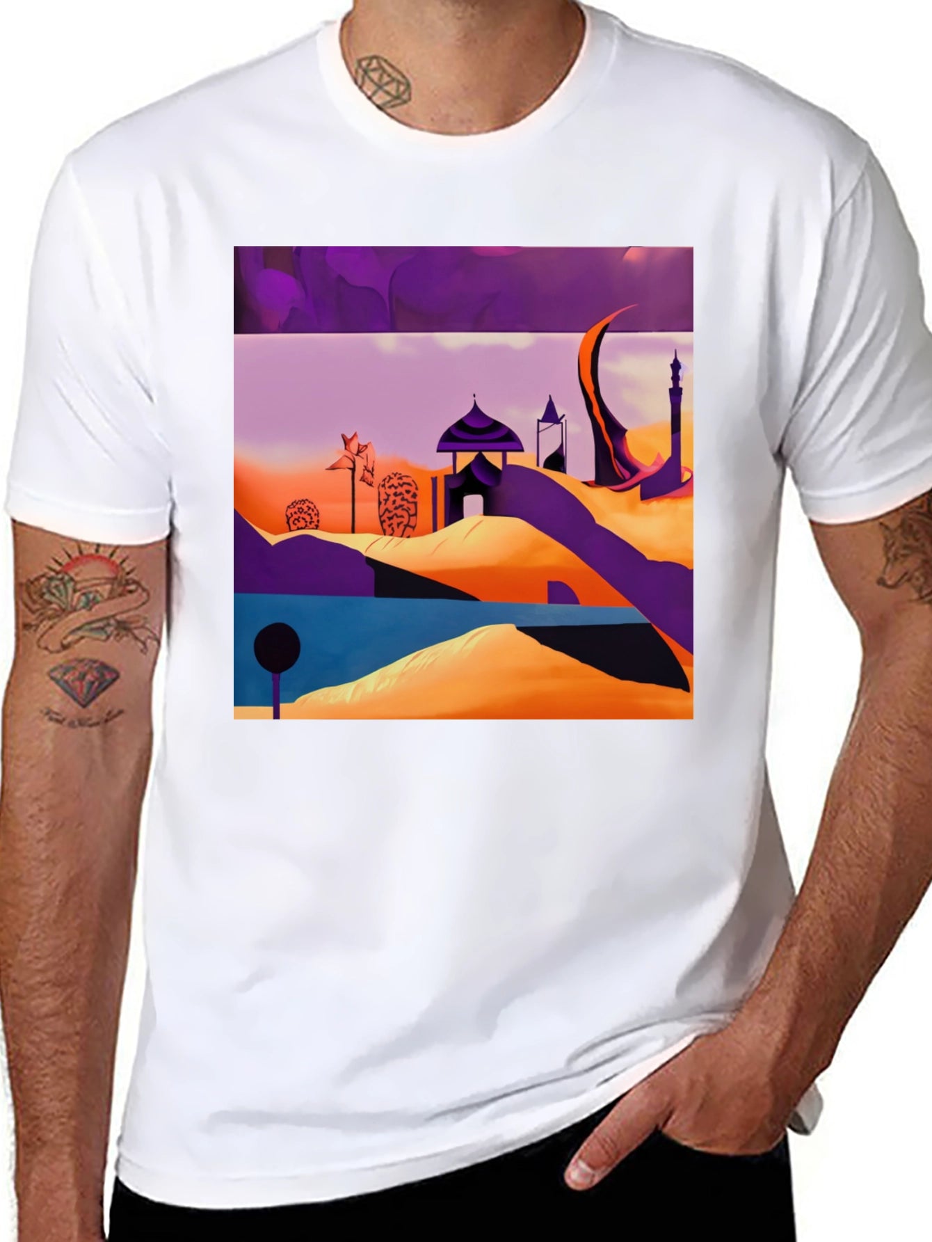 Abstract Desert T-Shirt