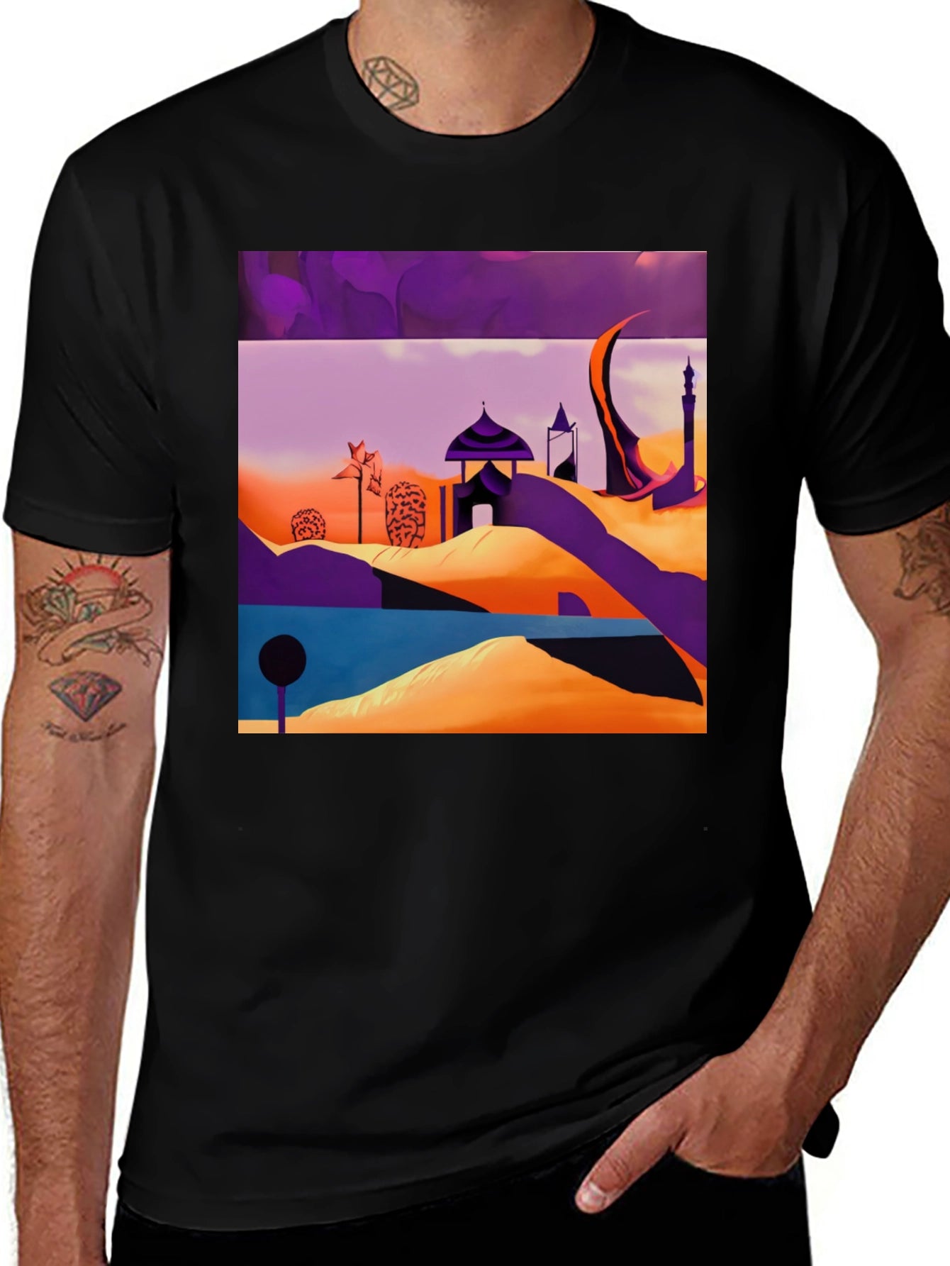 Abstract Desert T-Shirt