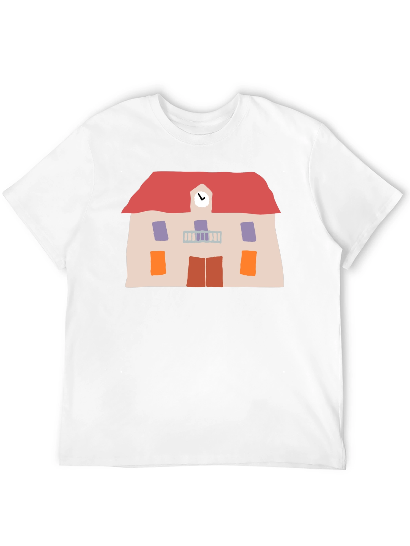 Schoolhouse Graphic Black Tee