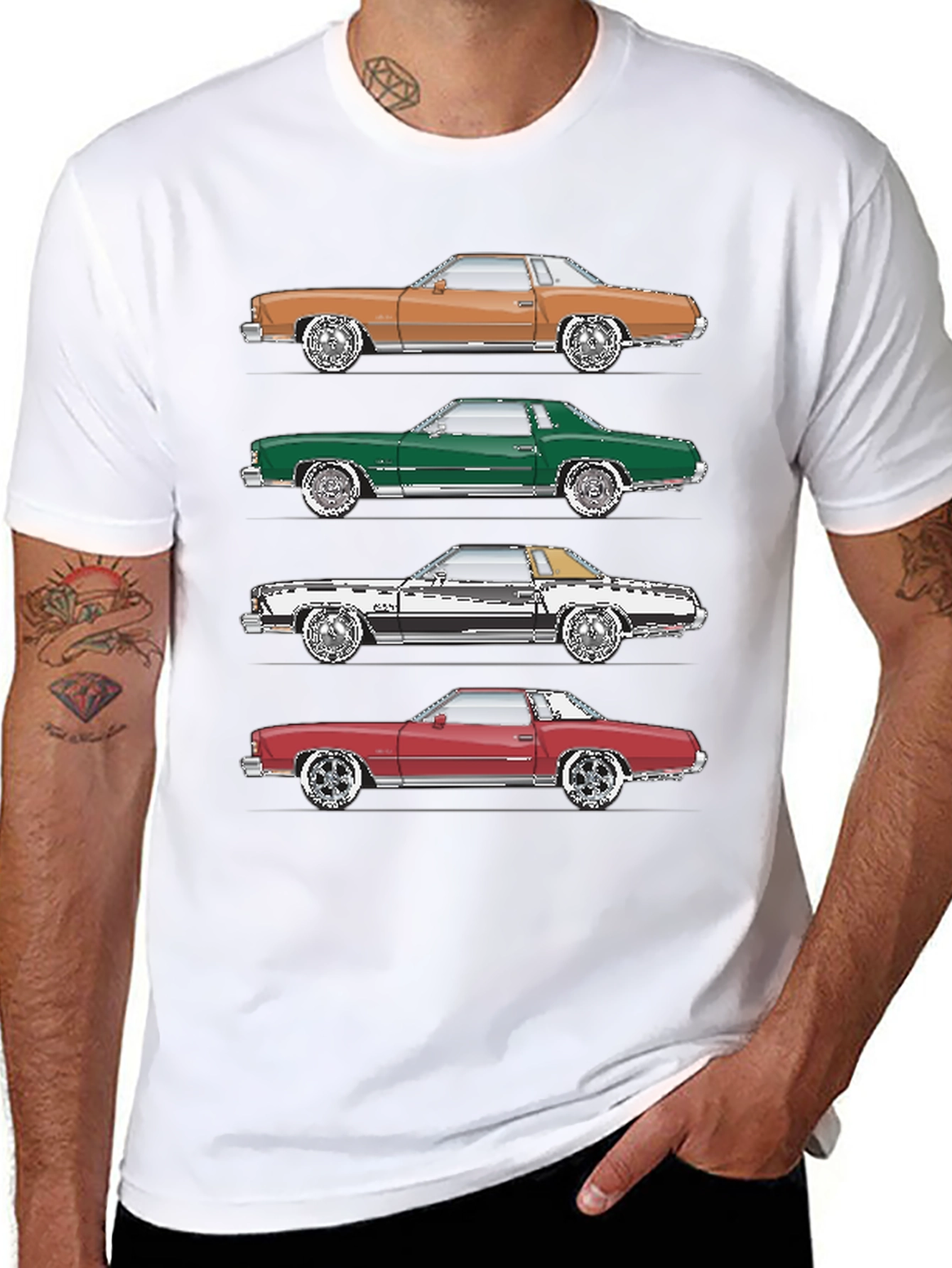 Classic Car T-Shirt - Monte Carlo Design