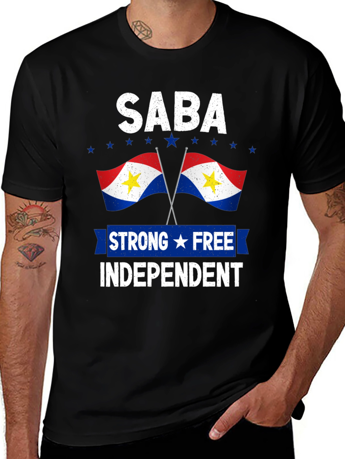 Saba Strong Free Independent T-Shirt
