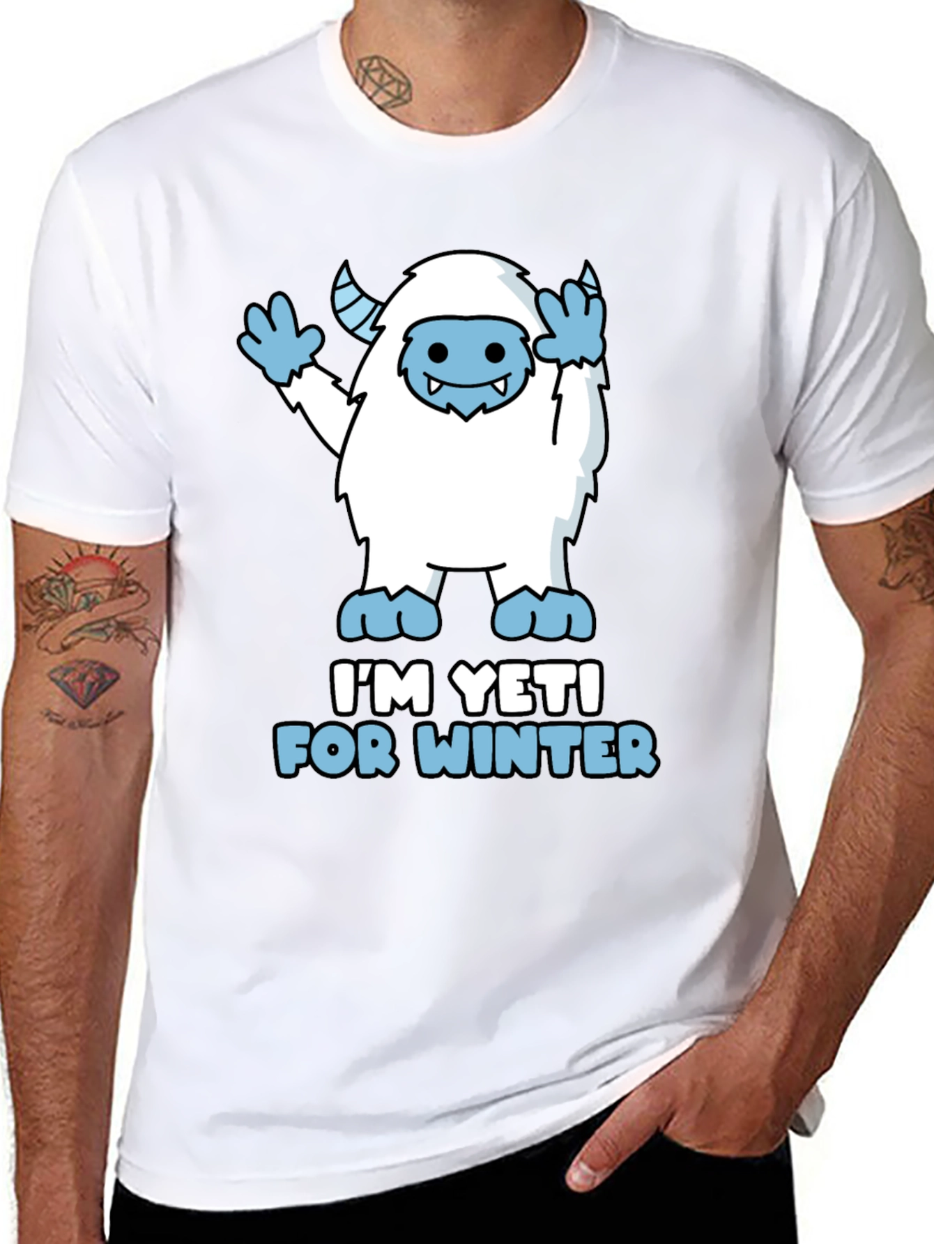 Im Yeti for Winter Graphic Tee