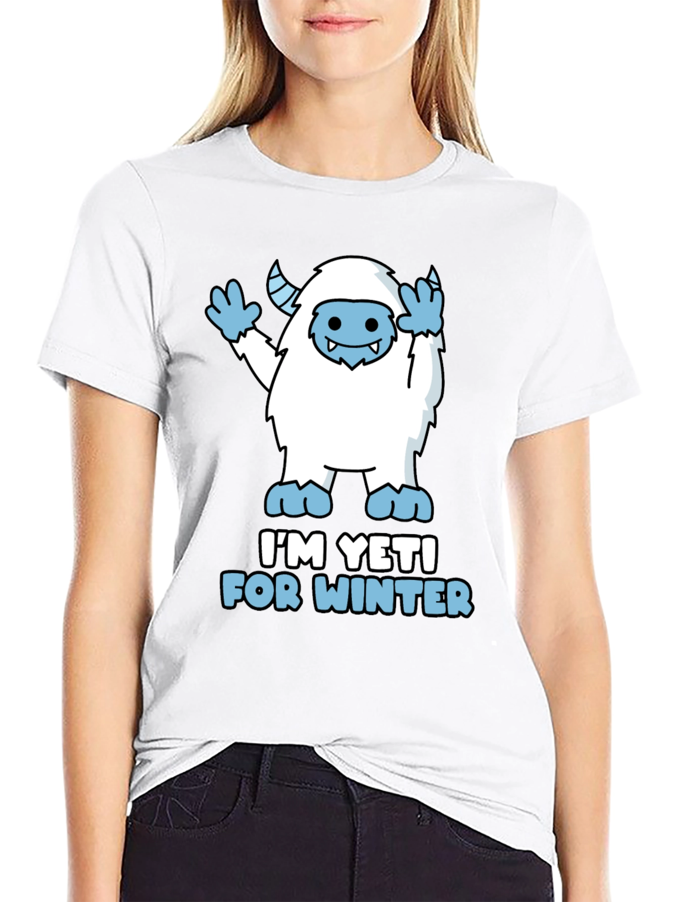 Im Yeti for Winter Graphic Tee