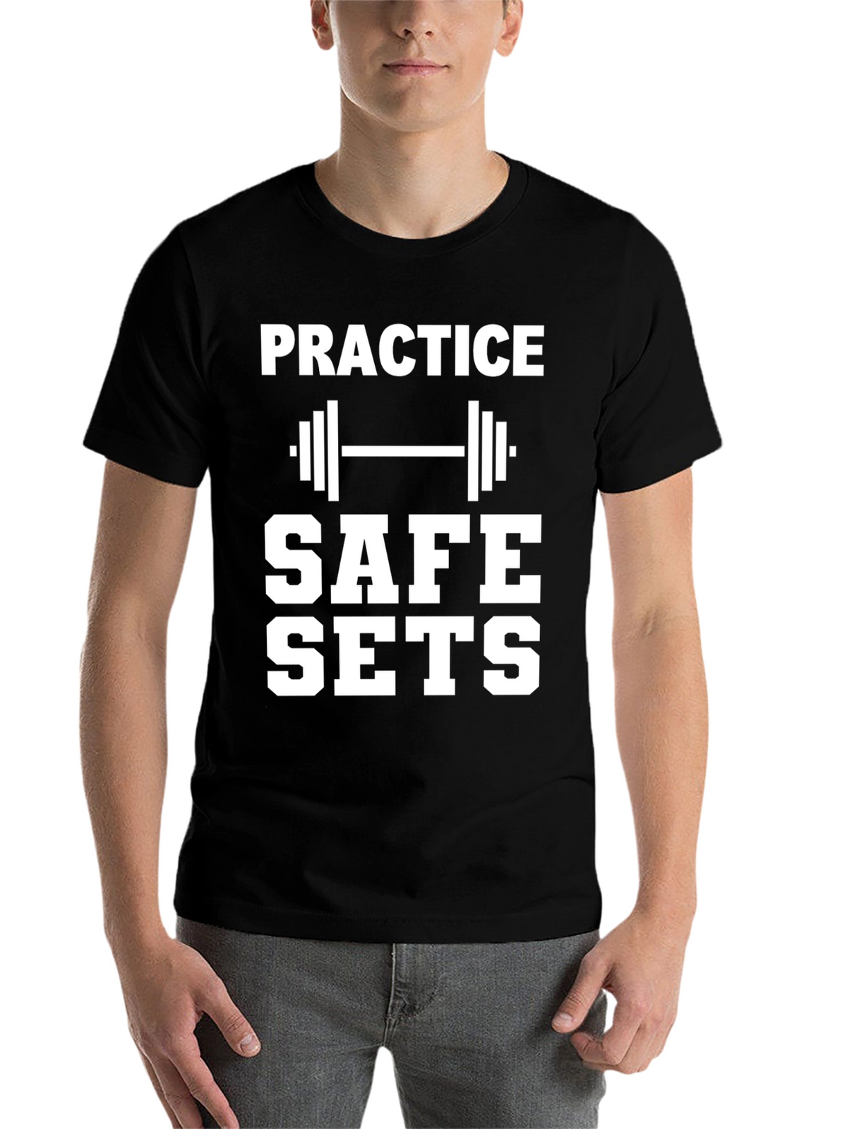 Practice Safe Sets Graphic T-Shirt