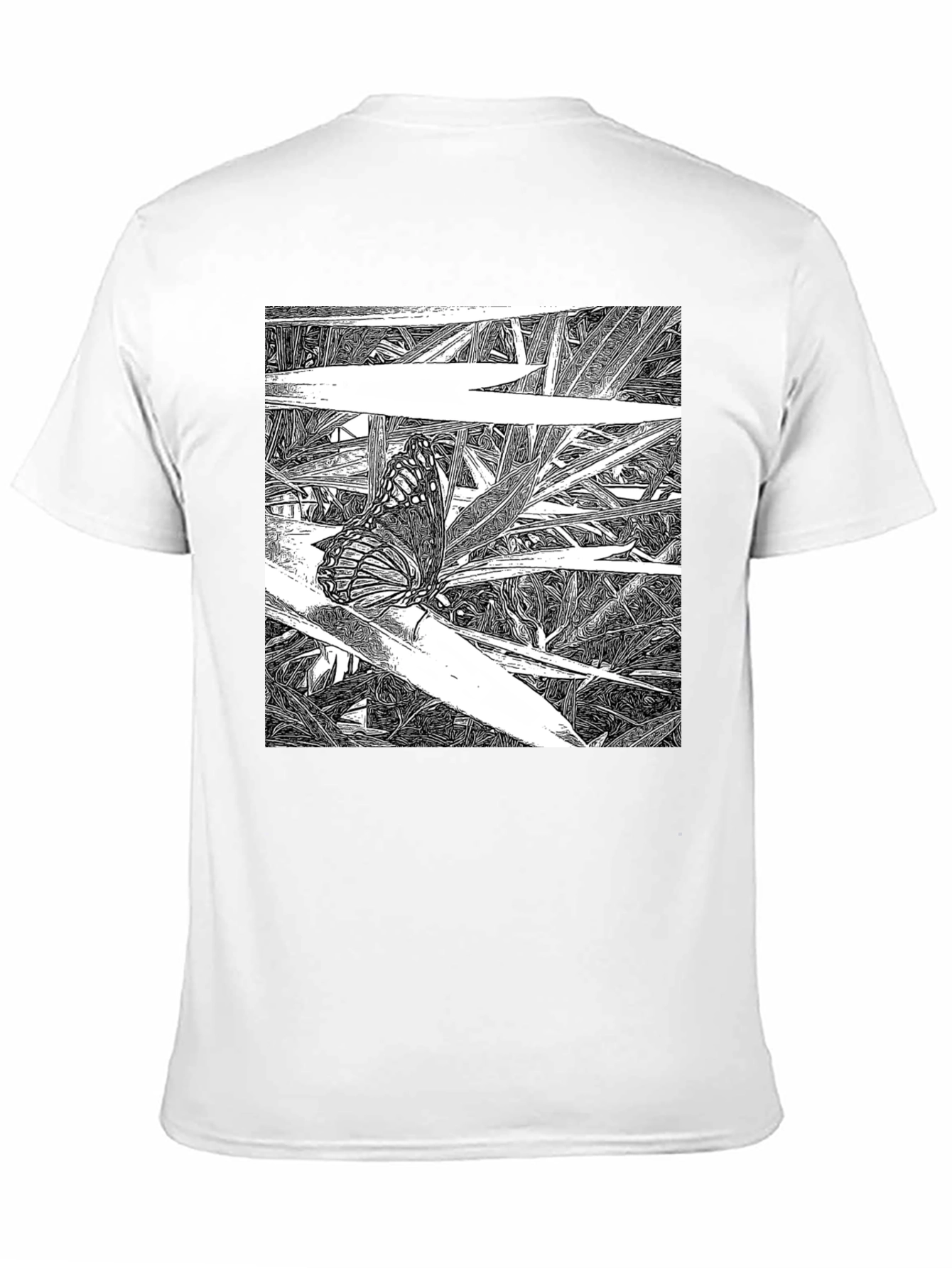 Butterfly Graphic Tee - Black T-Shirt