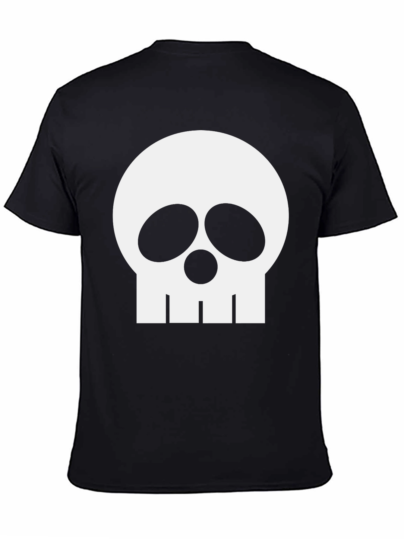 Skull Graphic Black T-Shirt - Modern Style
