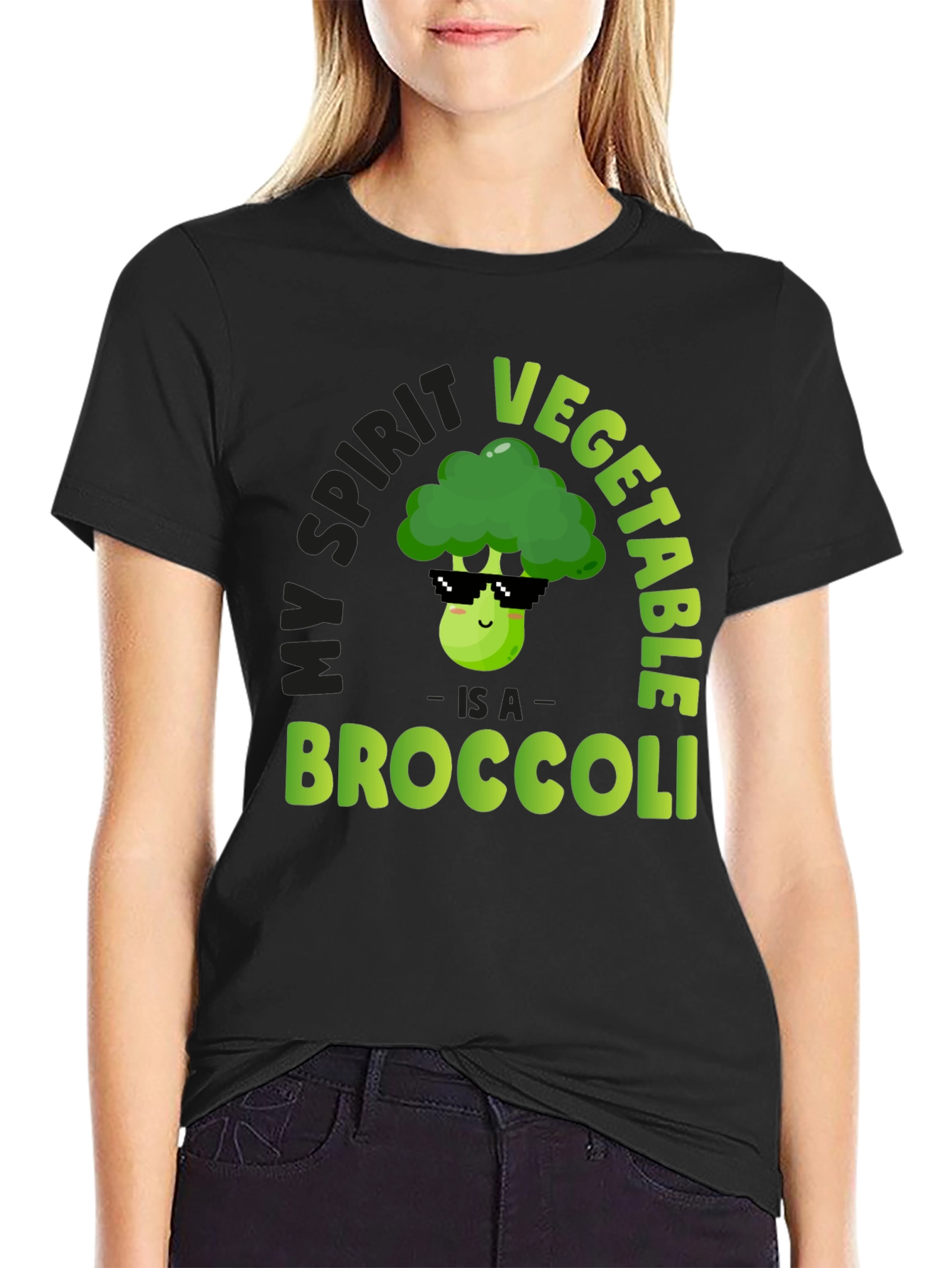 Broccoli Spirit Vegetable T-Shirt