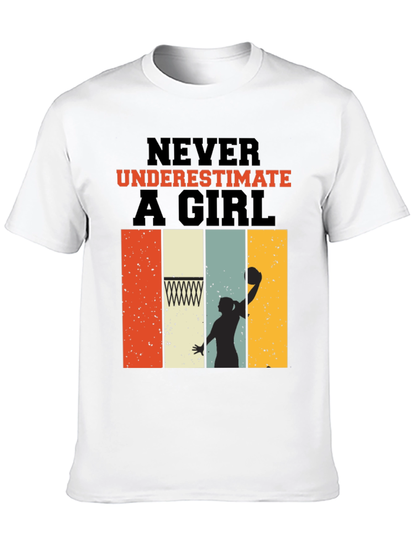 Never Underestimate a Girl T-Shirt