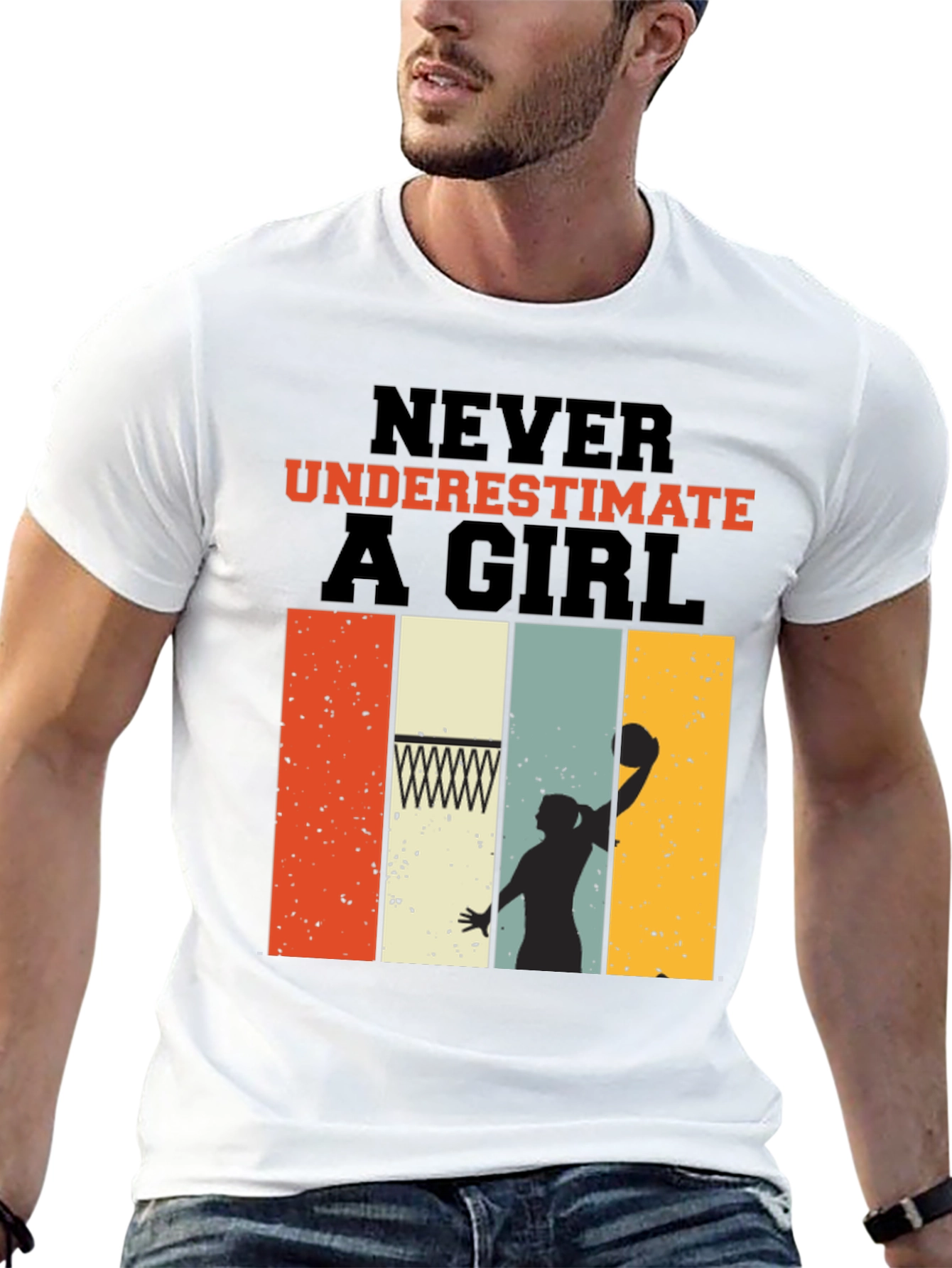 Never Underestimate a Girl T-Shirt