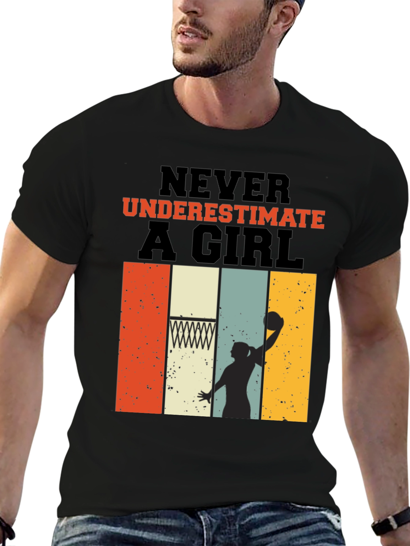 Never Underestimate a Girl T-Shirt