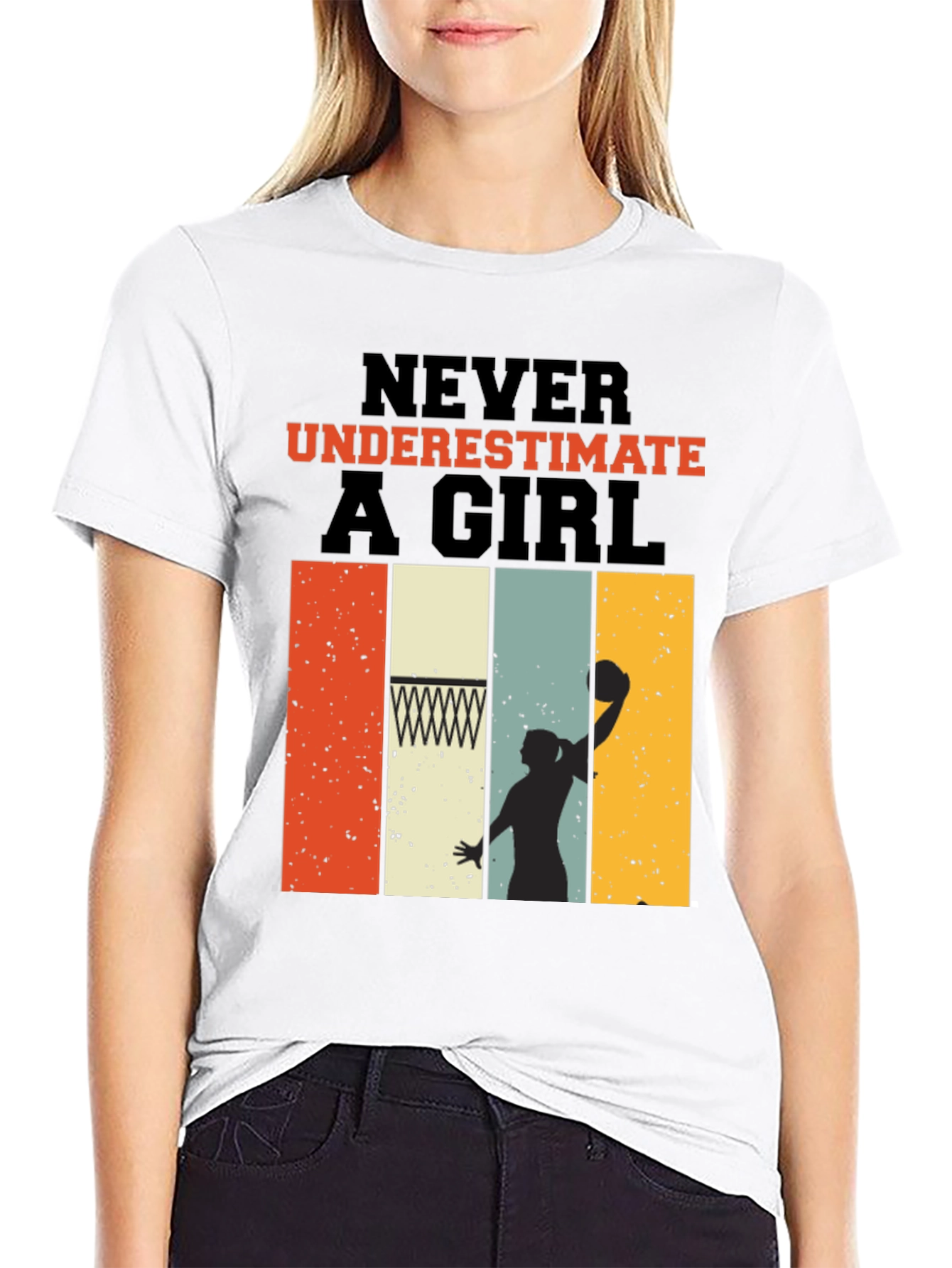 Never Underestimate a Girl T-Shirt