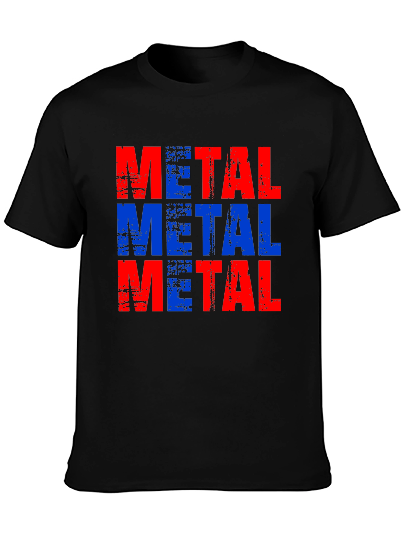 Metal Graphic Tee - Bold Statement T-Shirt