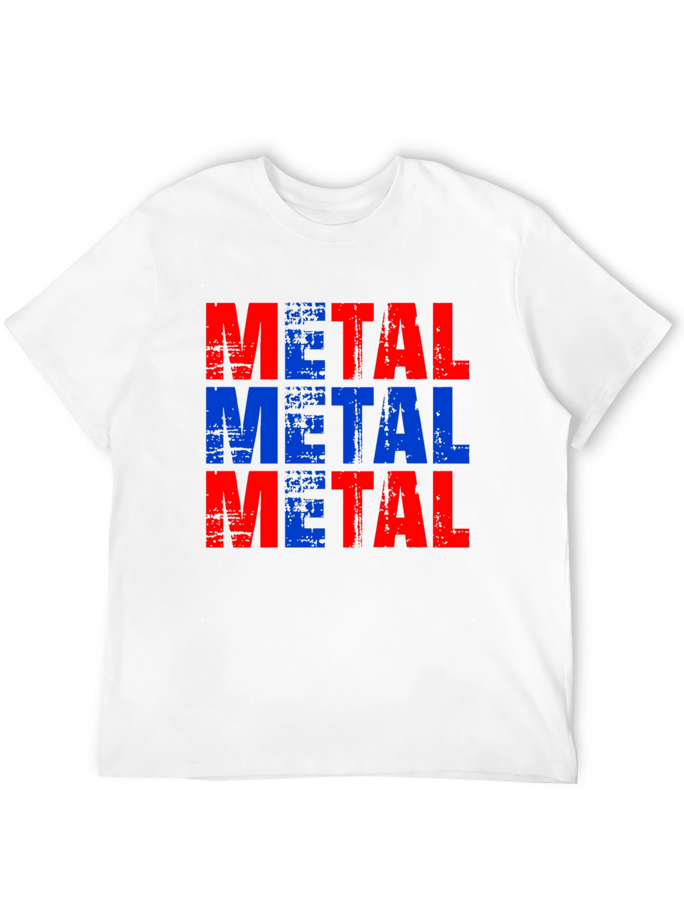 Metal Graphic Tee - Bold Statement T-Shirt