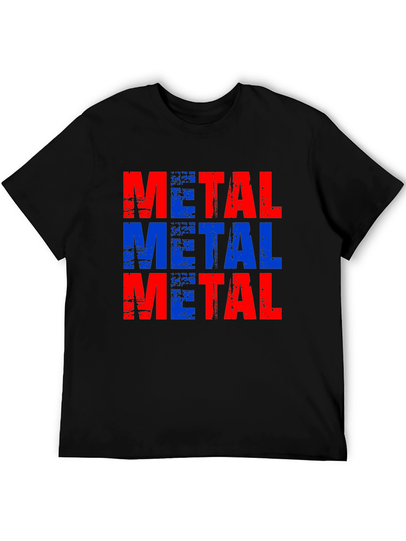 Metal Graphic Tee - Bold Statement T-Shirt