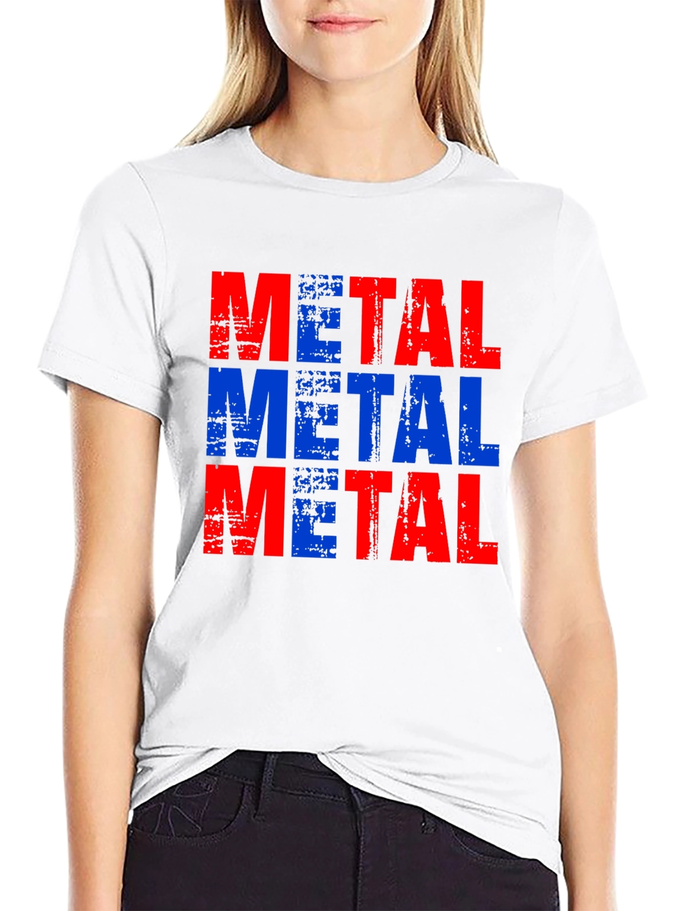 Metal Graphic Tee - Bold Statement T-Shirt