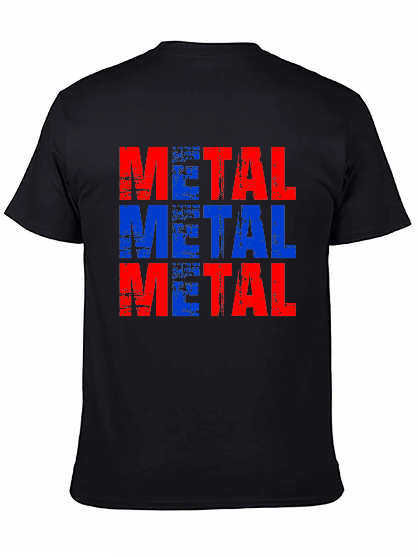 Metal Graphic Tee - Bold Statement T-Shirt
