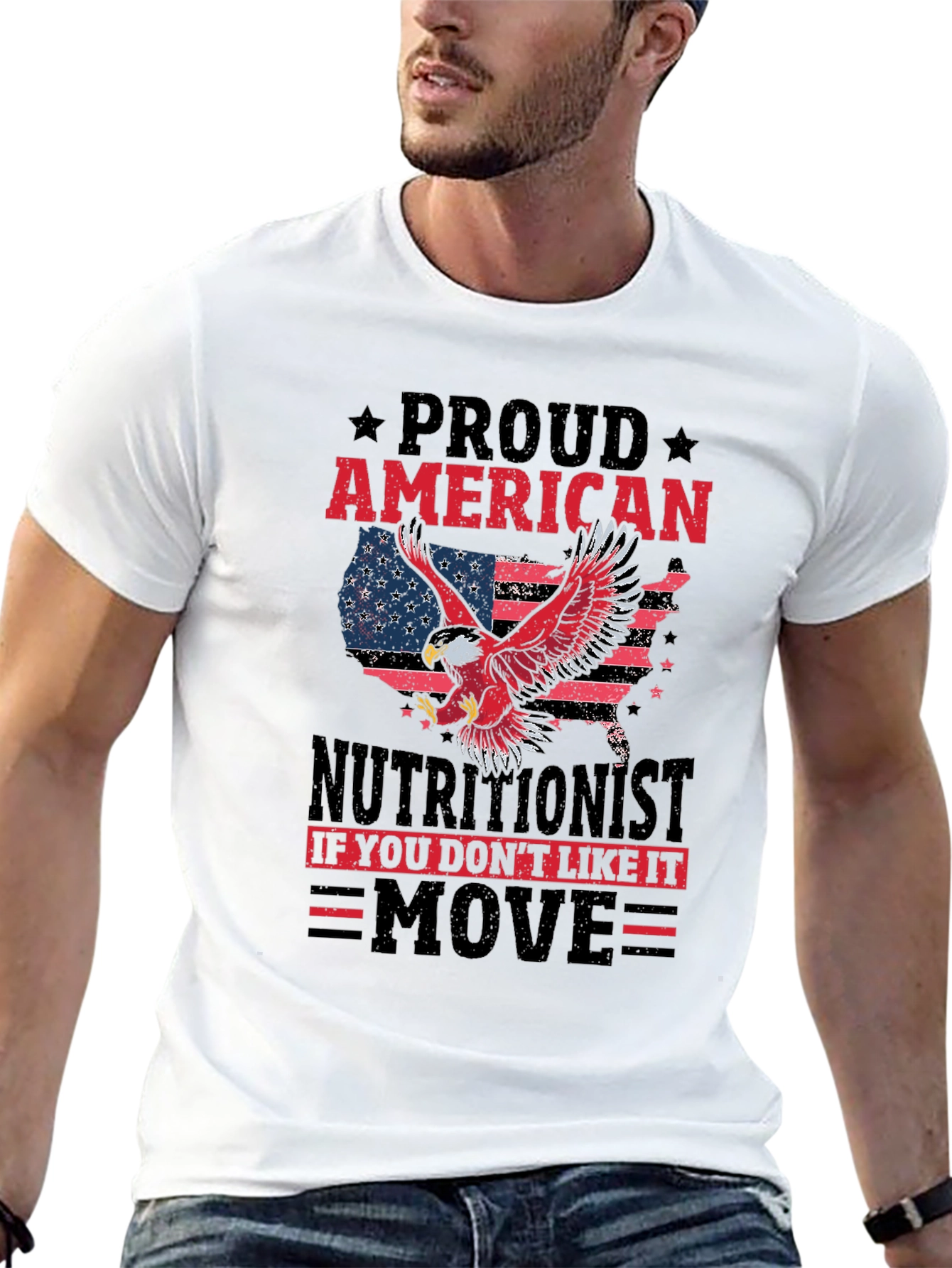 Proud American Nutritionist T-Shirt