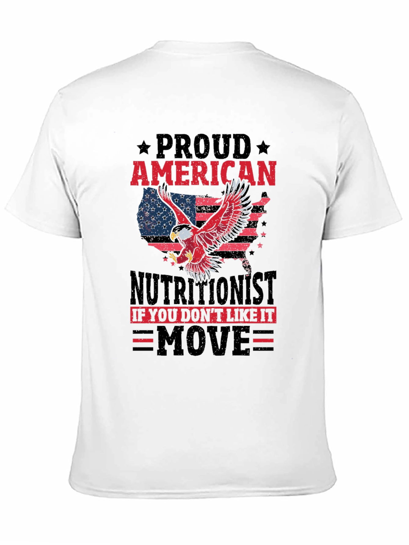 Proud American Nutritionist T-Shirt