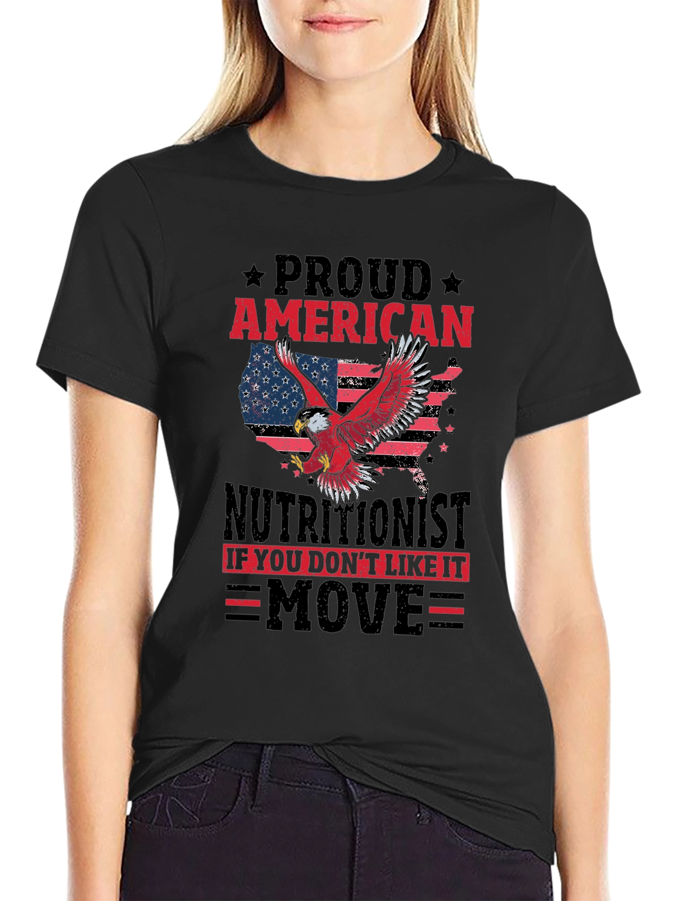 Proud American Nutritionist T-Shirt
