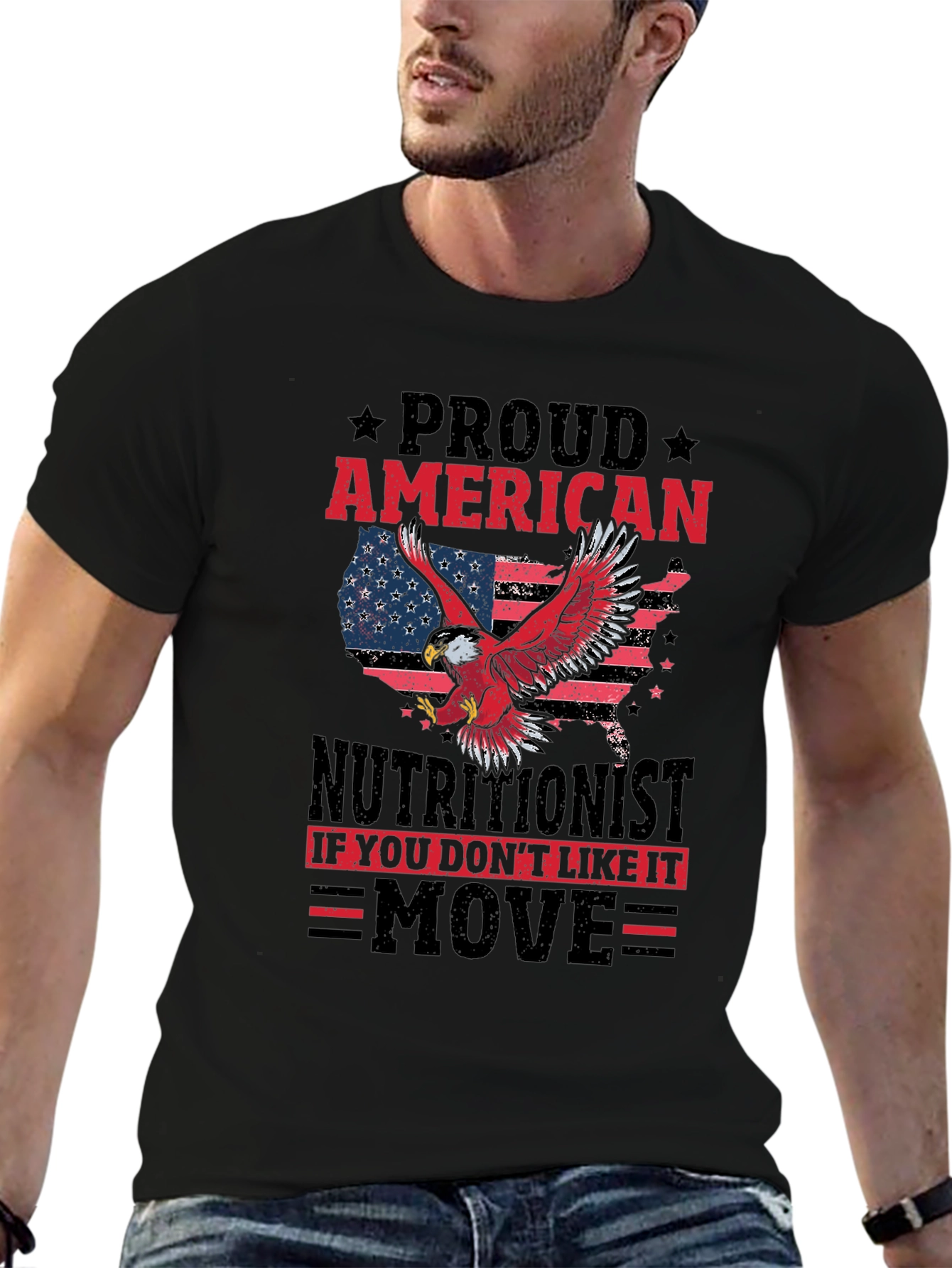 Proud American Nutritionist T-Shirt