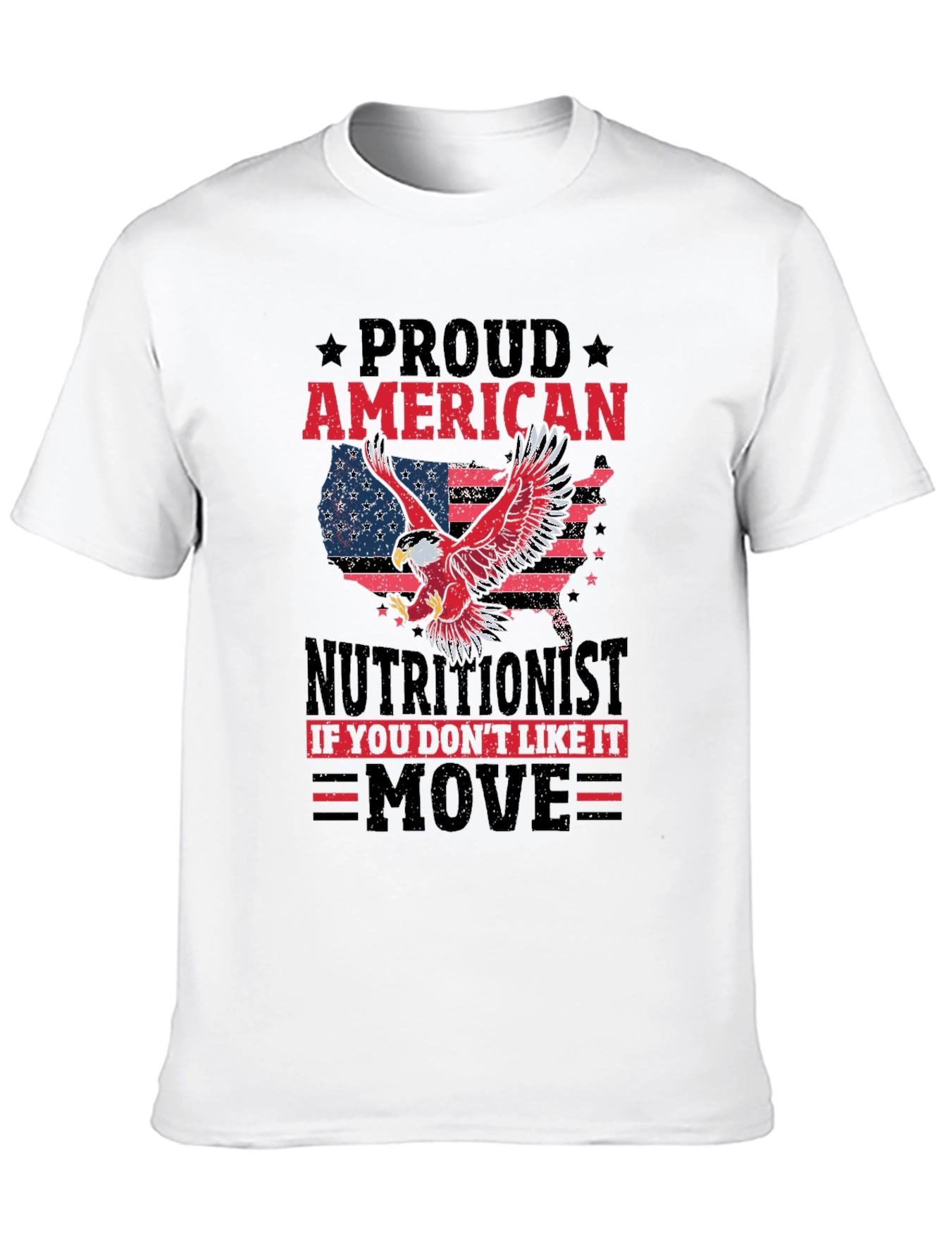 Proud American Nutritionist T-Shirt