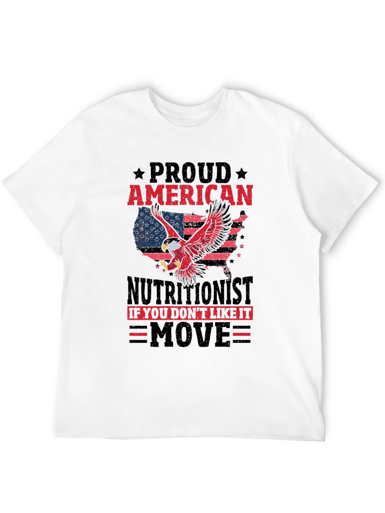 Proud American Nutritionist T-Shirt