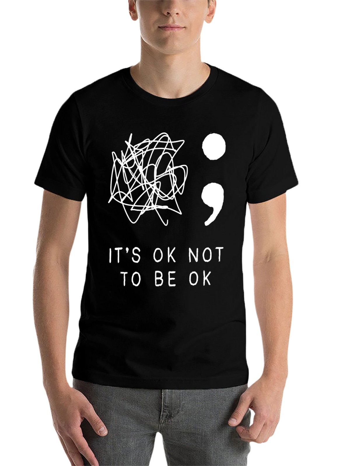 Its OK Not To Be OK Graphic Tee