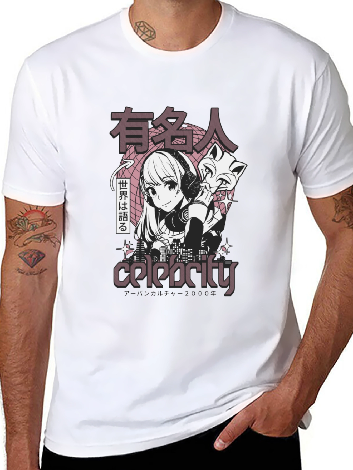 Anime Girl Graphic T-Shirt