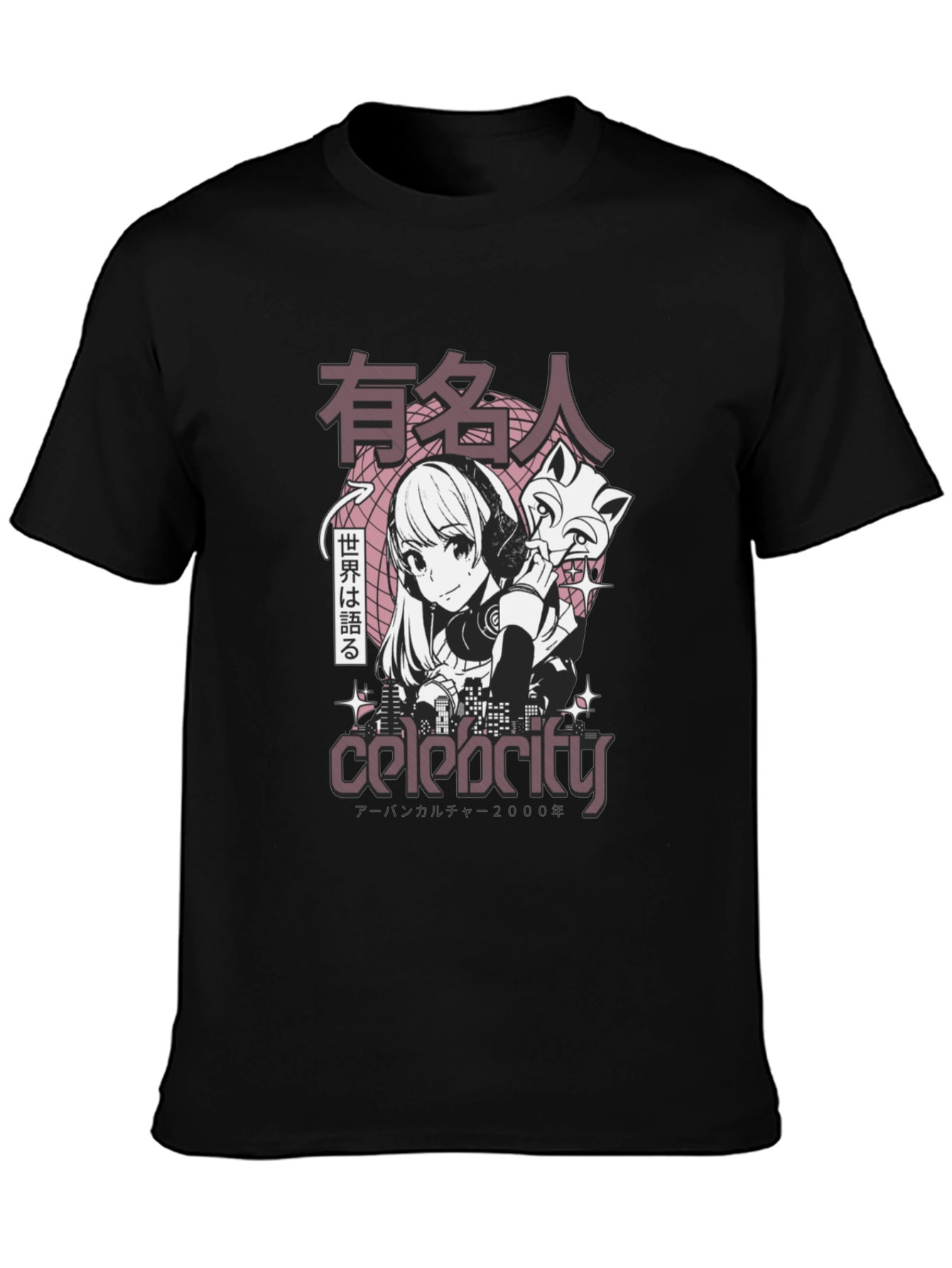 Anime Girl Graphic T-Shirt
