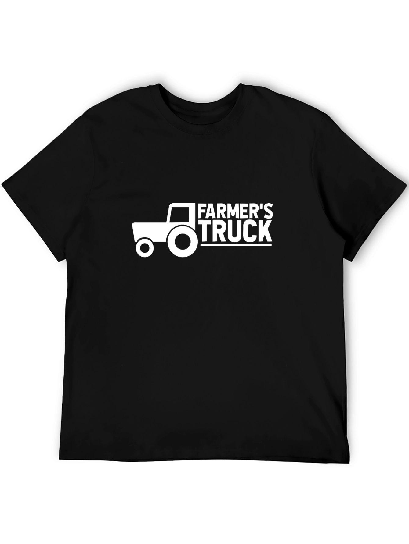 Farmers Truck Black T-Shirt