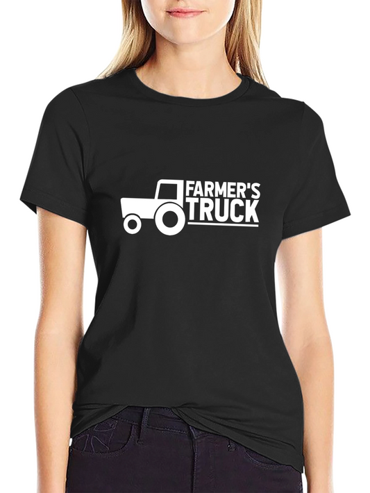 Farmers Truck Black T-Shirt