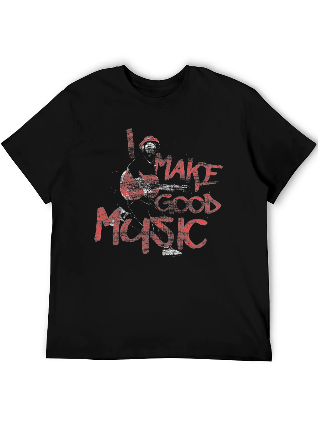 I Make Good Music Graphic T-Shirt - Black