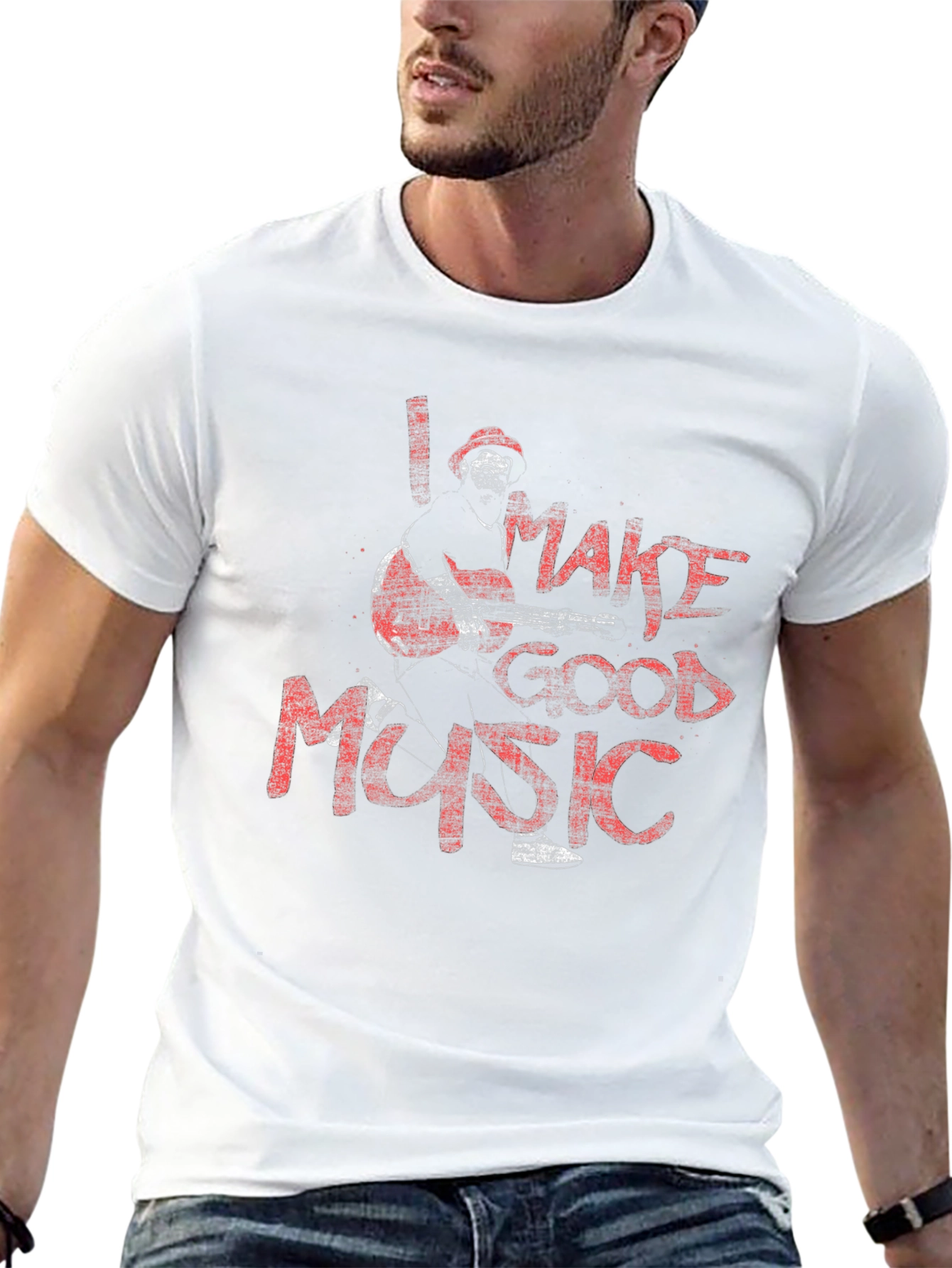 I Make Good Music Graphic T-Shirt - Black