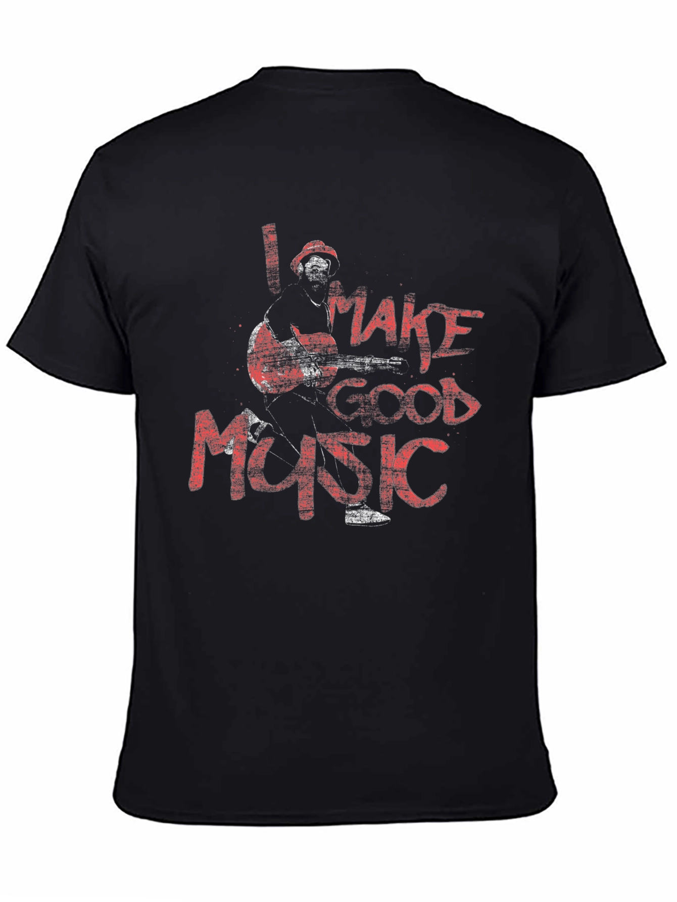 I Make Good Music Graphic T-Shirt - Black