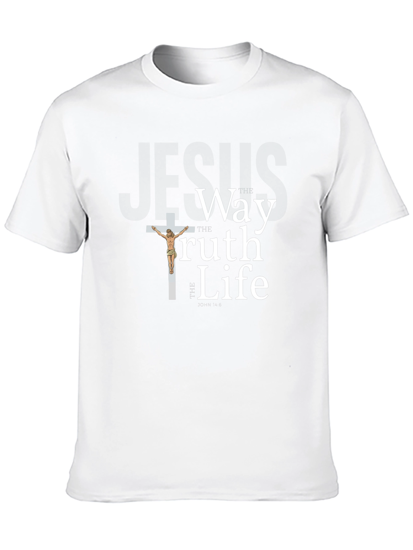 Christian T-Shirt: The Way The Truth The Life