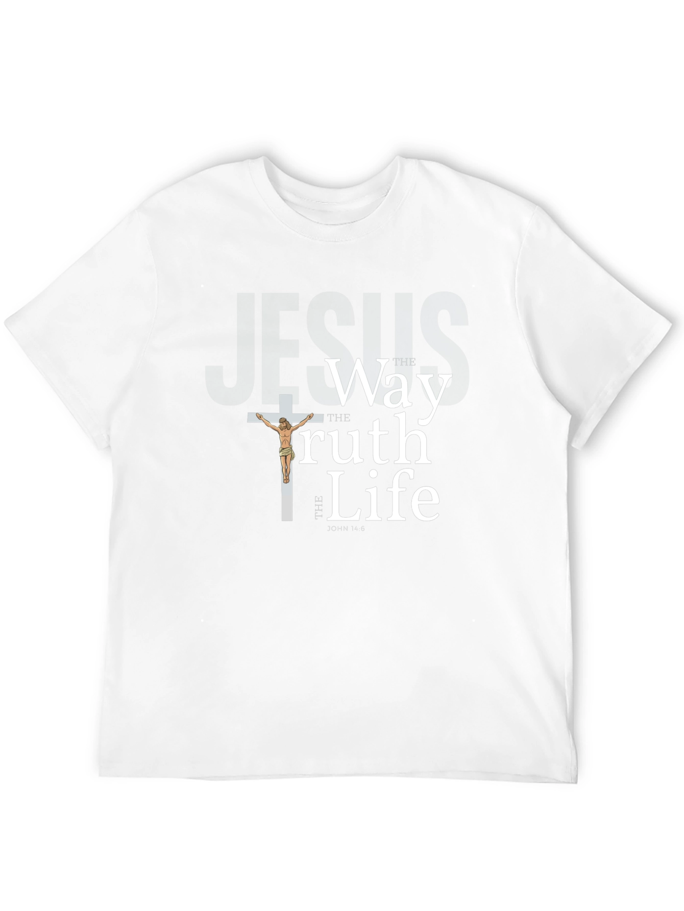 Christian T-Shirt: The Way The Truth The Life