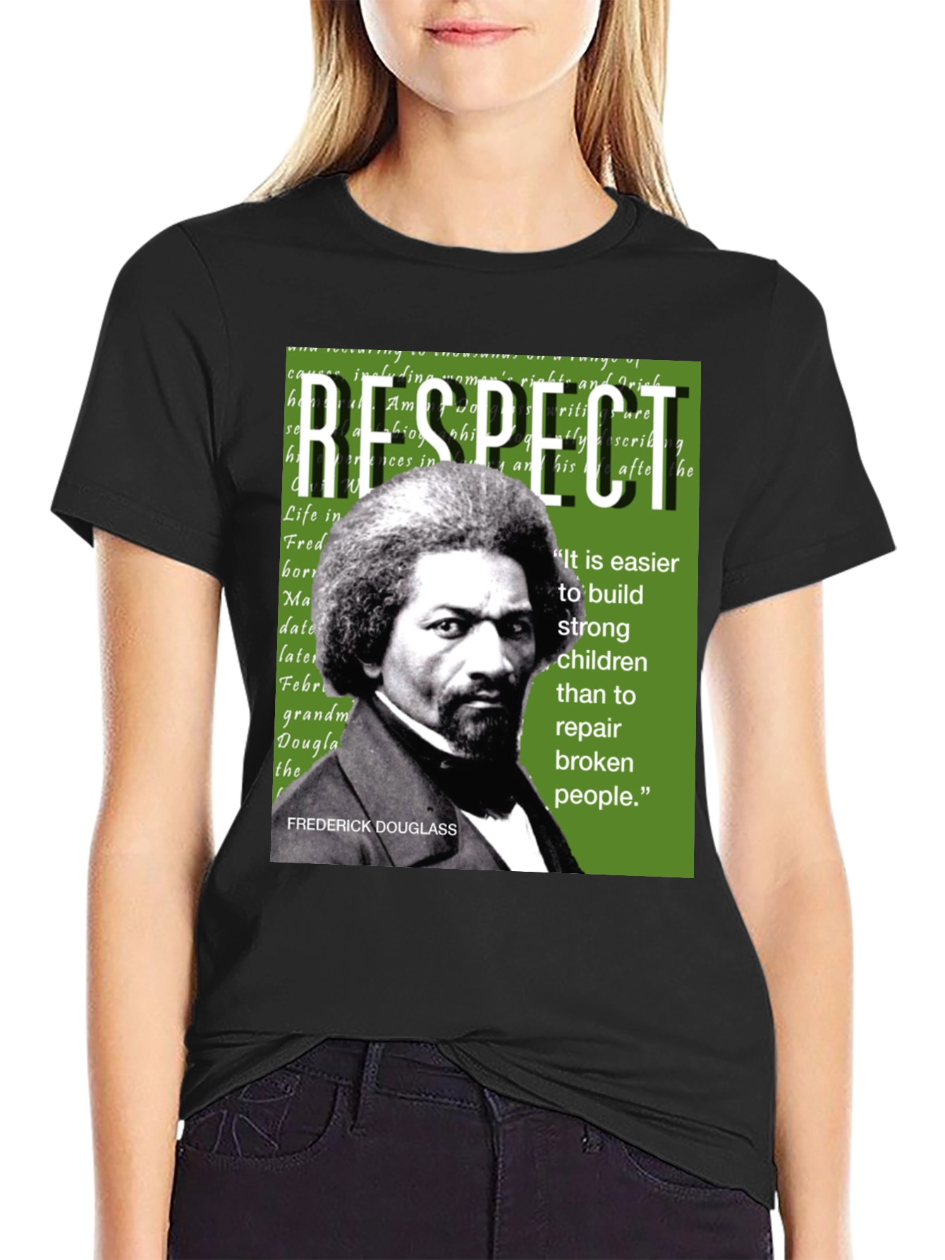 Frederick Douglass Respect T-Shirt