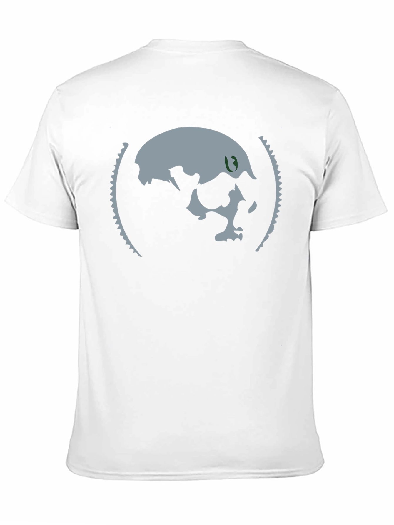 Skull Graphic Print Mens Black T-Shirt