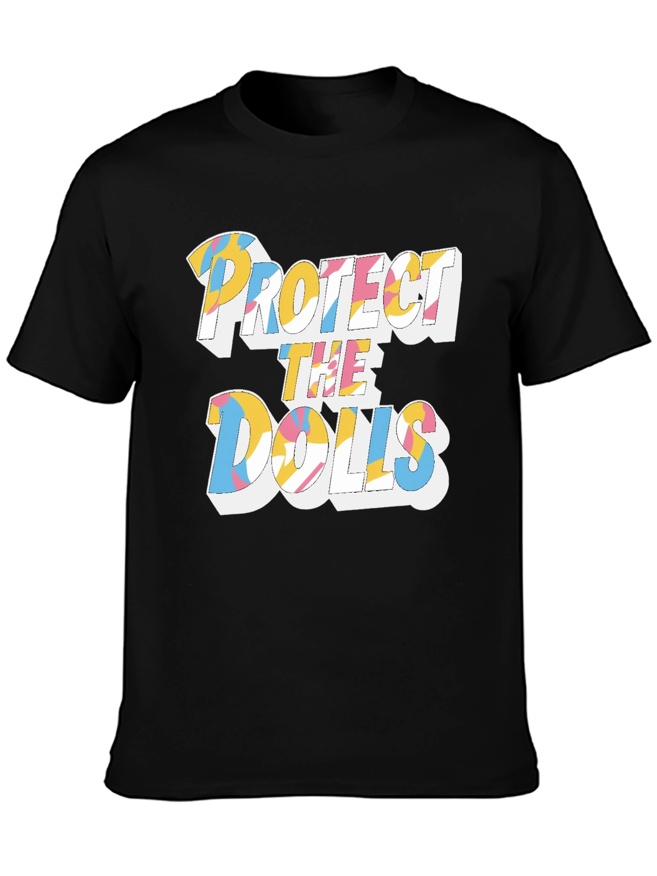 Protect the Dolls Graphic Print Tee