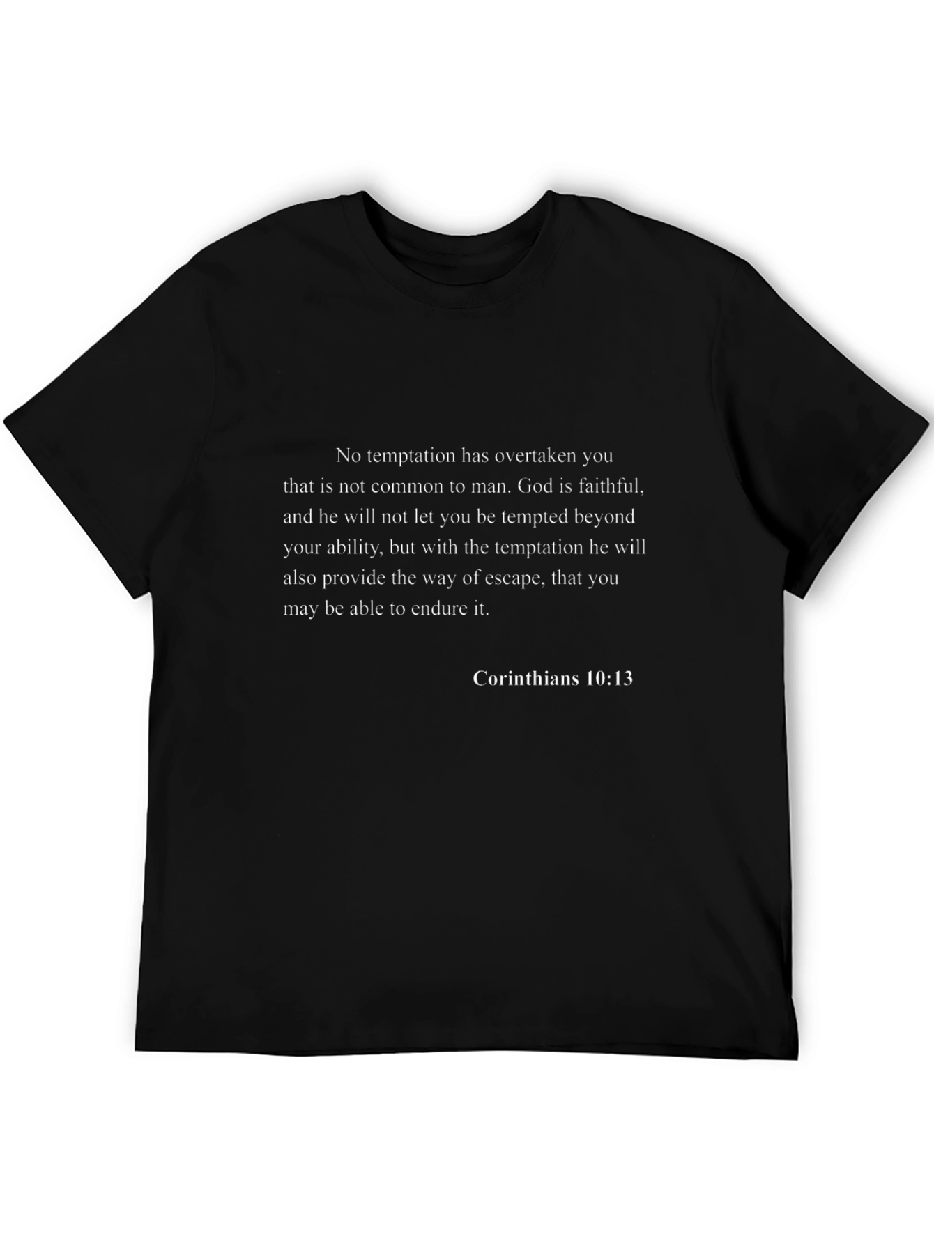 Faithful Corinthians 10:13 Graphic Tee