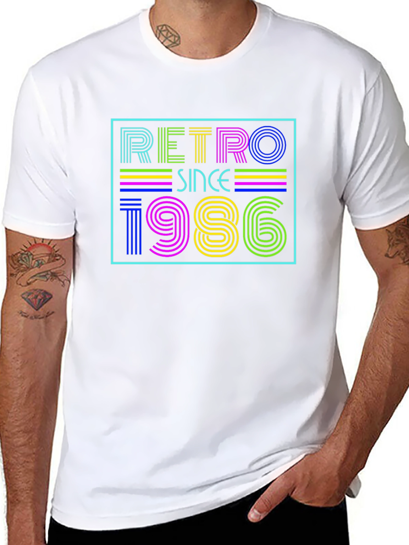 Retro Since 1986 Graphic T-Shirt