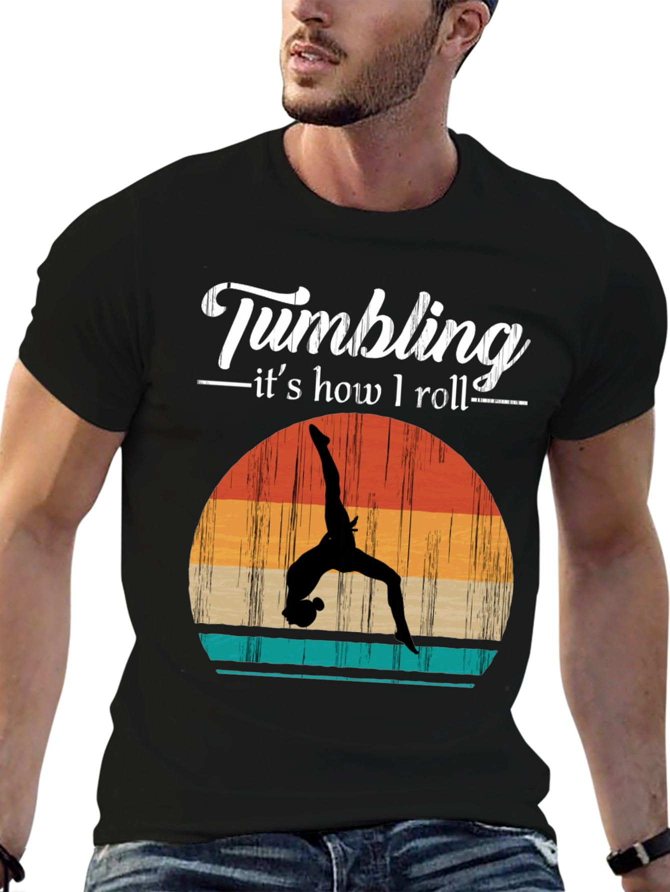 Gymnastics T-Shirt - Tumbling Is How I Roll