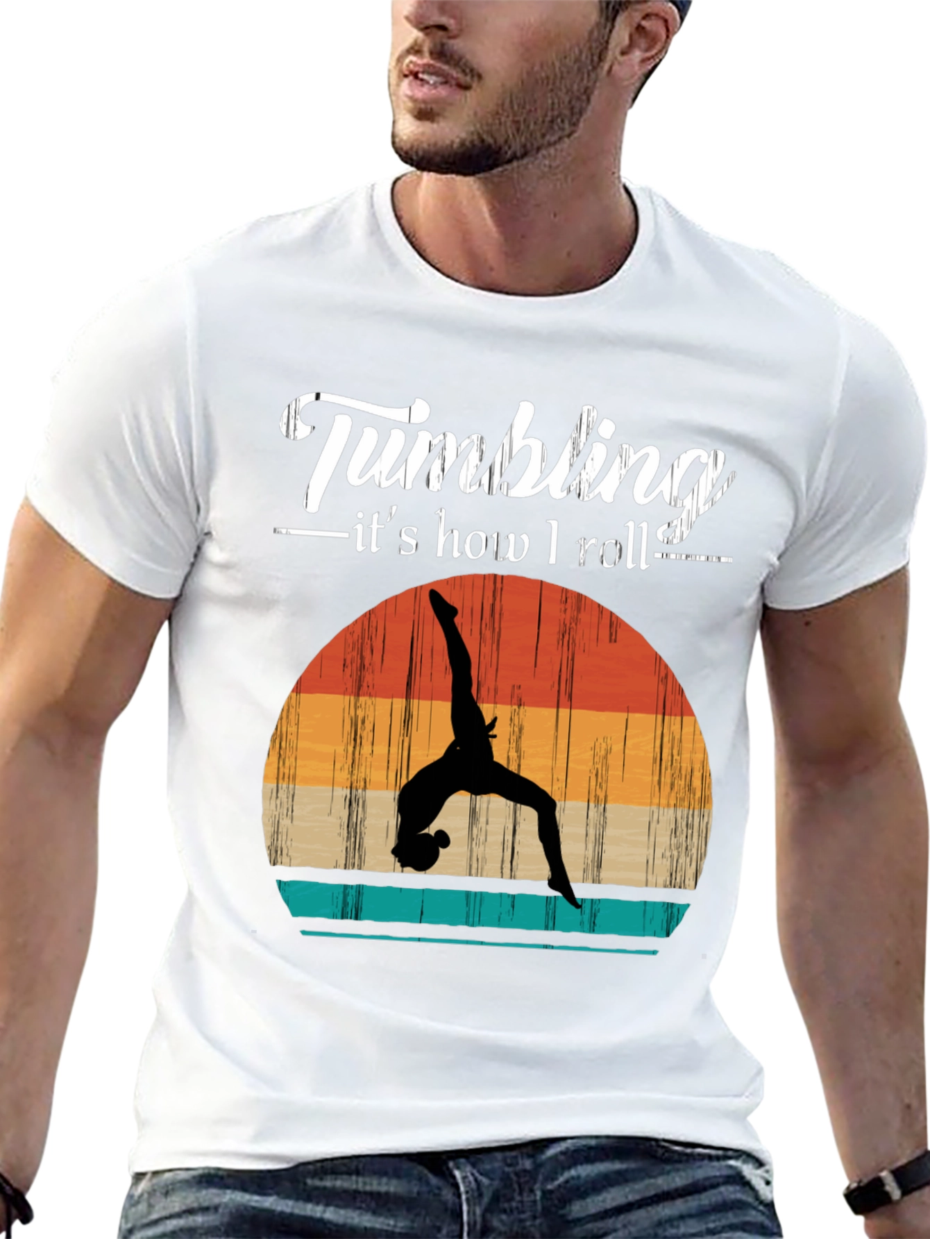 Gymnastics T-Shirt - Tumbling Is How I Roll